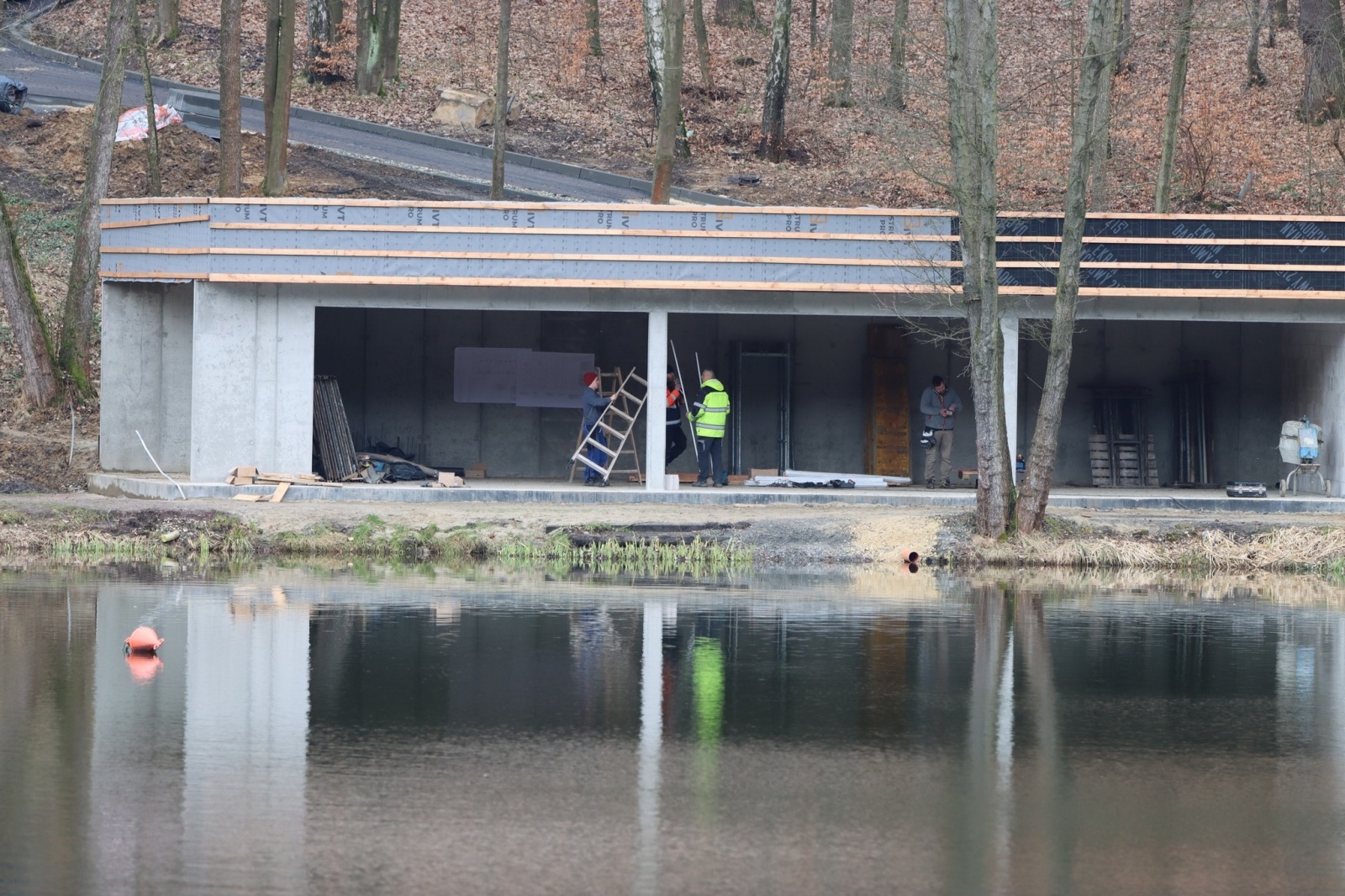 Zdjęcie w galerii na portalu naszwodzislaw.com: Co dzieje się na największym miejskim placu budowy w Wodzisławiu Śląskim? wiadomości z regionu