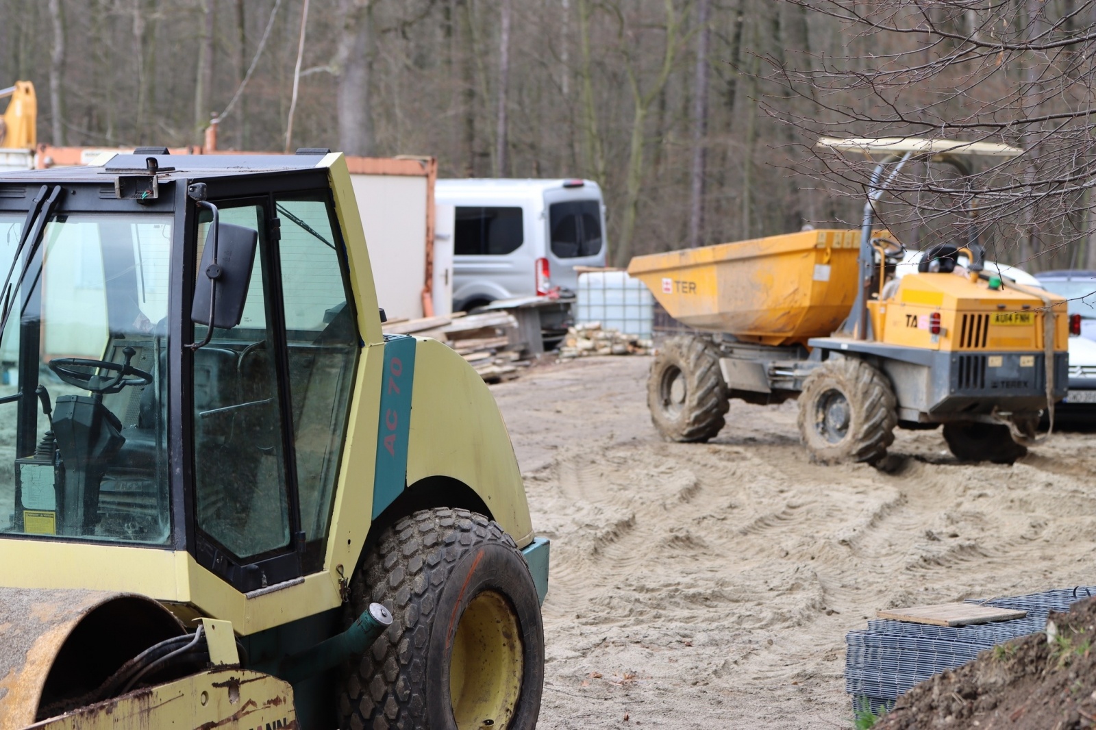 Zdjęcie w galerii na portalu naszwodzislaw.com: Co dzieje się na największym miejskim placu budowy w Wodzisławiu Śląskim? wiadomości z regionu