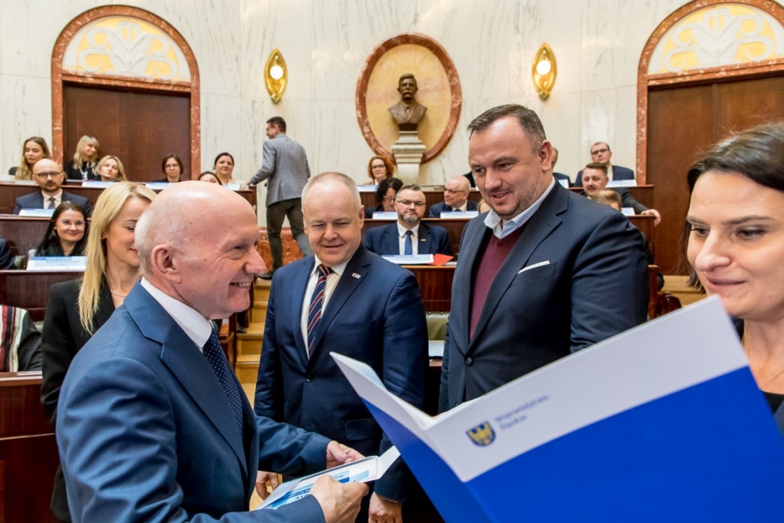 Zdjęcie w galerii na portalu naszwodzislaw.com: Ruszają prace Komitetu Monitorującego wiadomości z regionu