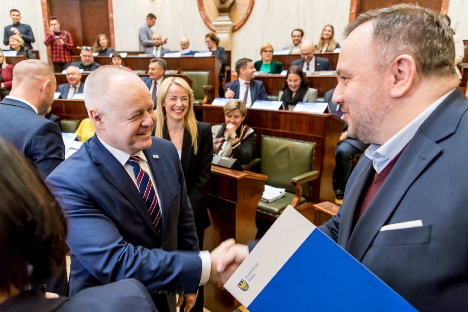 Zdjęcie w galerii na portalu naszwodzislaw.com: Ruszają prace Komitetu Monitorującego wiadomości z regionu