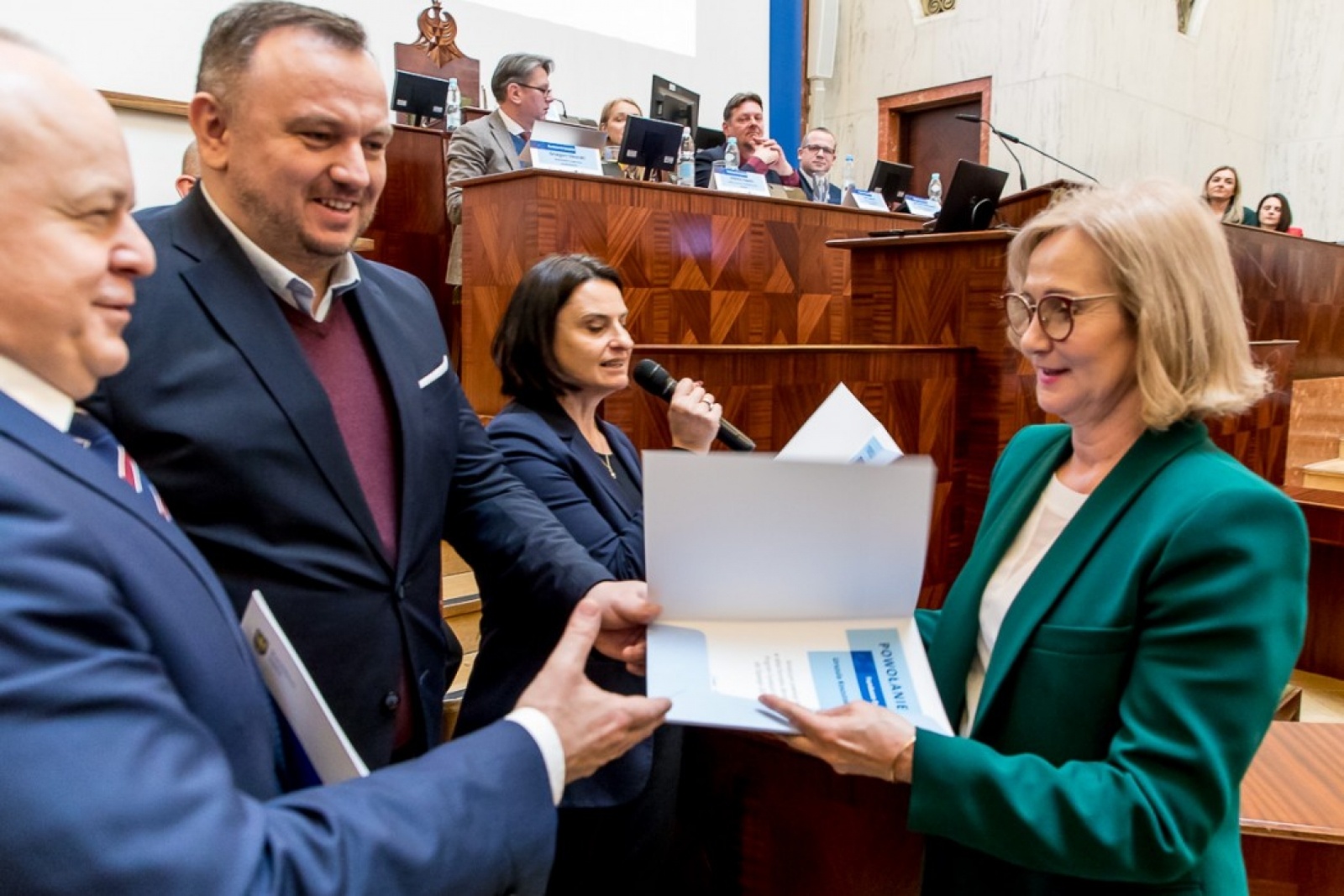 Zdjęcie w galerii na portalu naszwodzislaw.com: Ruszają prace Komitetu Monitorującego wiadomości z regionu