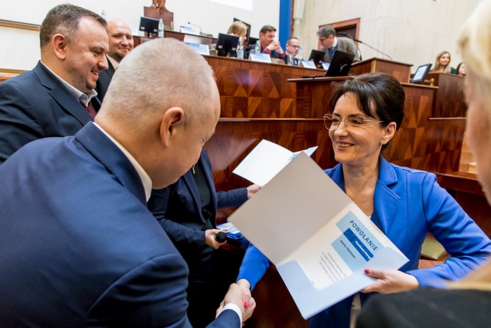 Zdjęcie w galerii na portalu naszwodzislaw.com: Ruszają prace Komitetu Monitorującego wiadomości z regionu