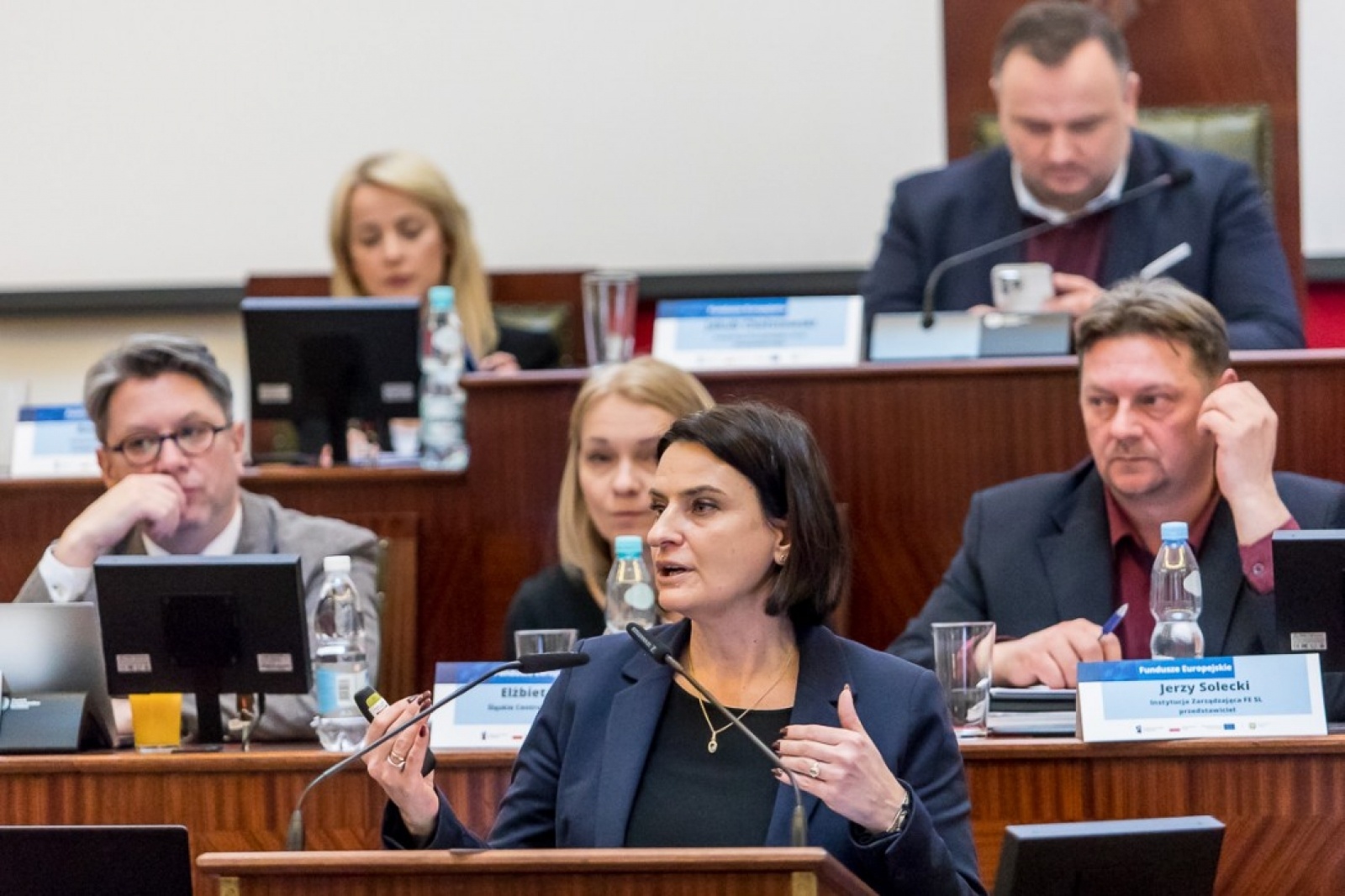 Zdjęcie w galerii na portalu naszwodzislaw.com: Ruszają prace Komitetu Monitorującego wiadomości z regionu