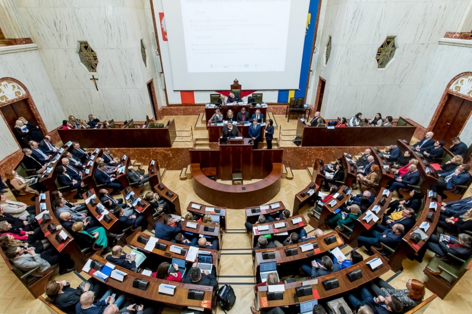 Zdjęcie w galerii na portalu naszwodzislaw.com: Ruszają prace Komitetu Monitorującego wiadomości z regionu