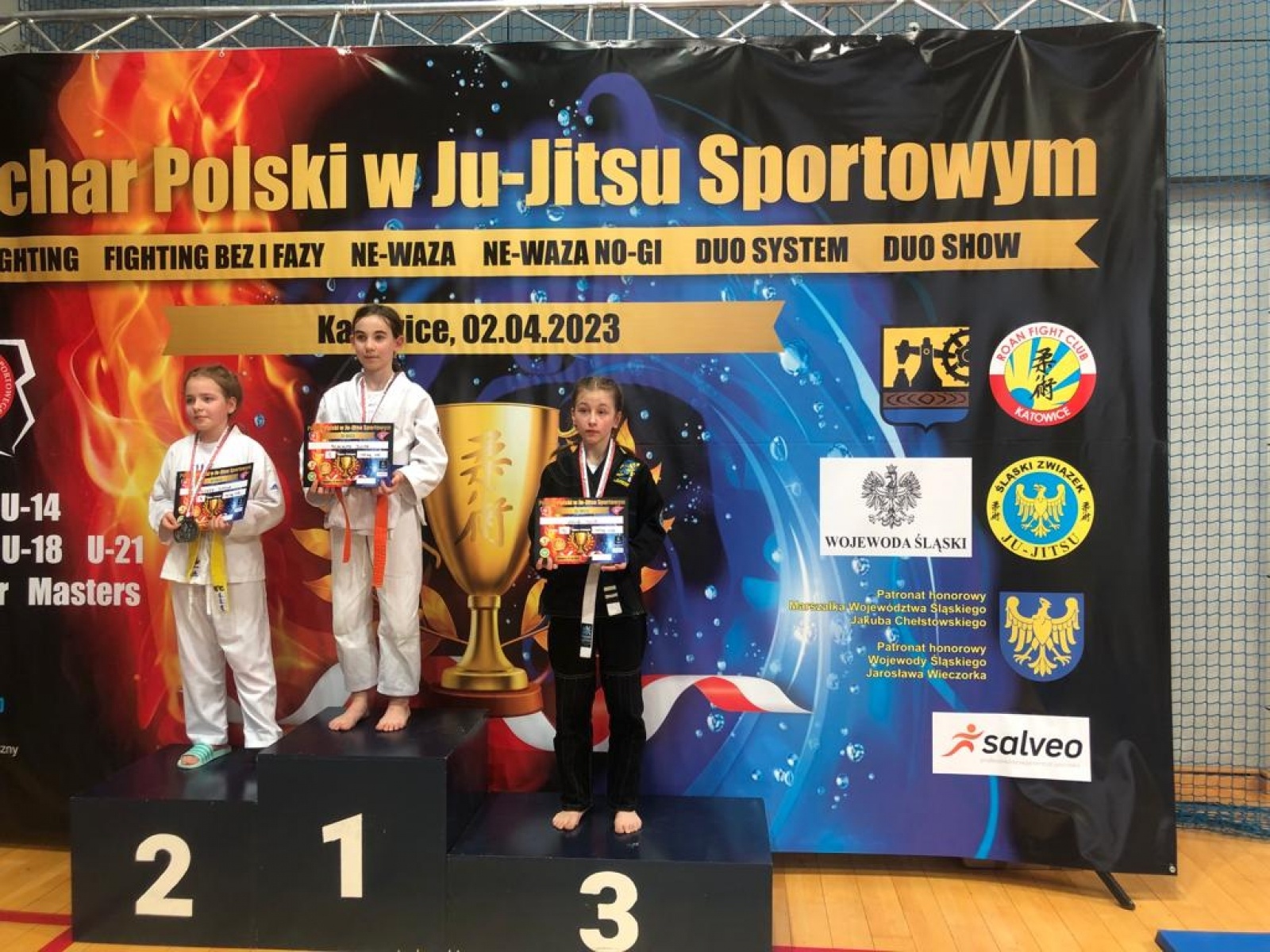 Zdjęcie w galerii na portalu naszwodzislaw.com: 9 medali na Pucharze Polski Ju-Jitsu dla KS STEIN ACADEMY wiadomości z regionu
