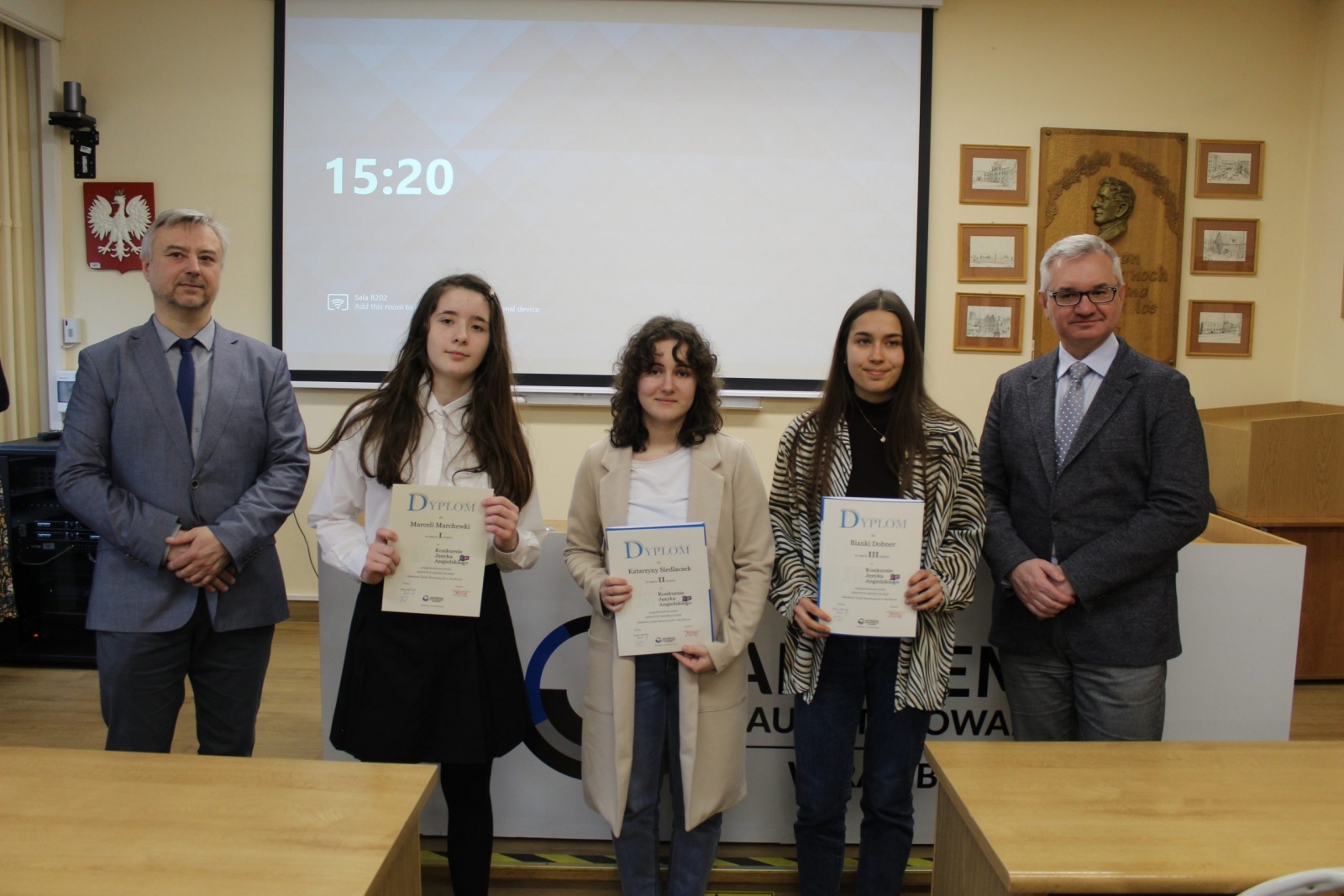 Zdjęcie w galerii na portalu naszwodzislaw.com: XVI Konkurs Języka Angielskiego i Języka Niemieckiego dla uczniów szkół średnich rozstrzygnięty! wiadomości z regionu