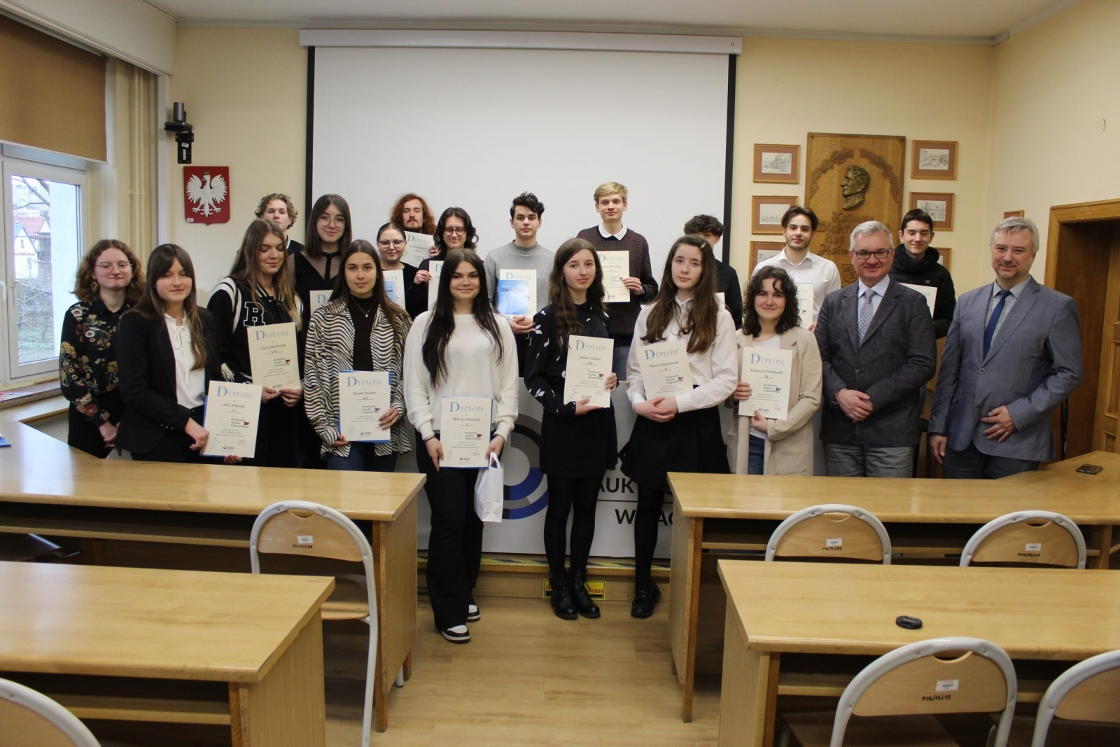 Zdjęcie w galerii na portalu naszwodzislaw.com: XVI Konkurs Języka Angielskiego i Języka Niemieckiego dla uczniów szkół średnich rozstrzygnięty! wiadomości z regionu