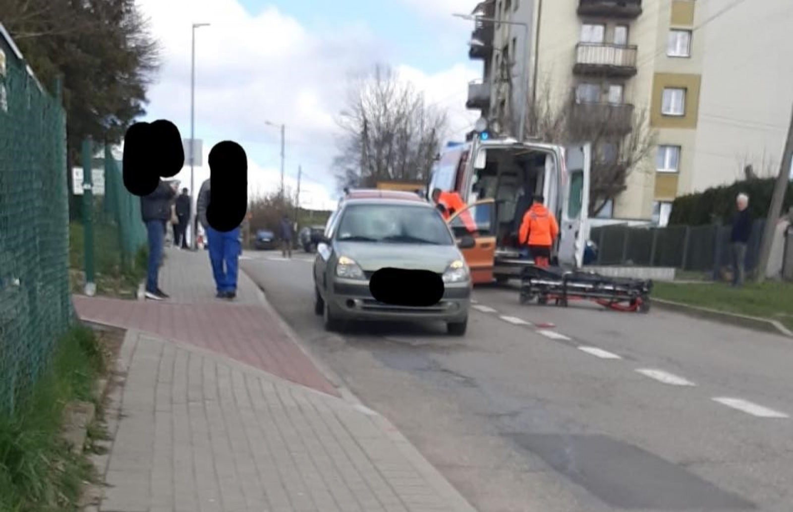 Zdjęcie w galerii na portalu naszwodzislaw.com: Kolizja w Wodzisławiu, kolizja w Rydułtowach. Przyczyna? Jazda na zderzaku wiadomości z regionu