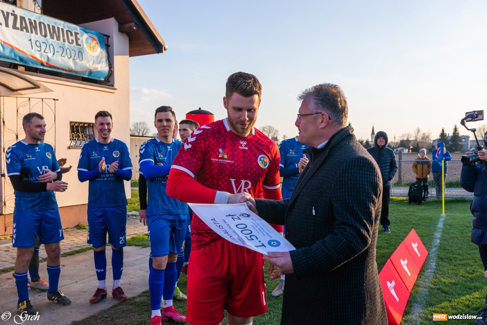 Zdjęcie w galerii na portalu naszwodzislaw.com: Walczyli póki starczyło sił. Unia Turza Śląska z trofeum [FOTO i WIDEO] wiadomości z regionu
