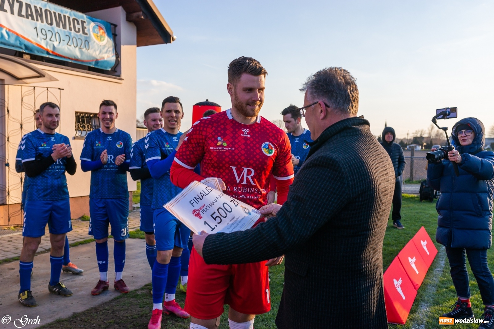 Zdjęcie w galerii na portalu naszwodzislaw.com: Walczyli póki starczyło sił. Unia Turza Śląska z trofeum [FOTO i WIDEO] wiadomości z regionu
