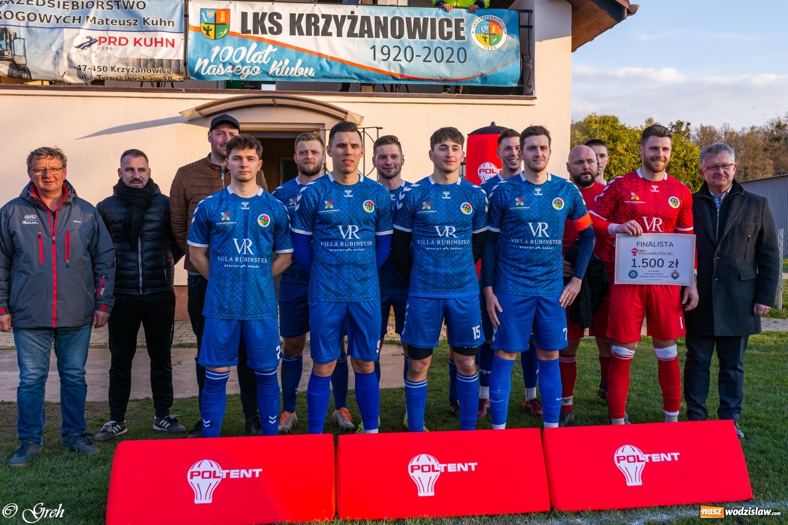 Zdjęcie w galerii na portalu naszwodzislaw.com: Walczyli póki starczyło sił. Unia Turza Śląska z trofeum [FOTO i WIDEO] wiadomości z regionu