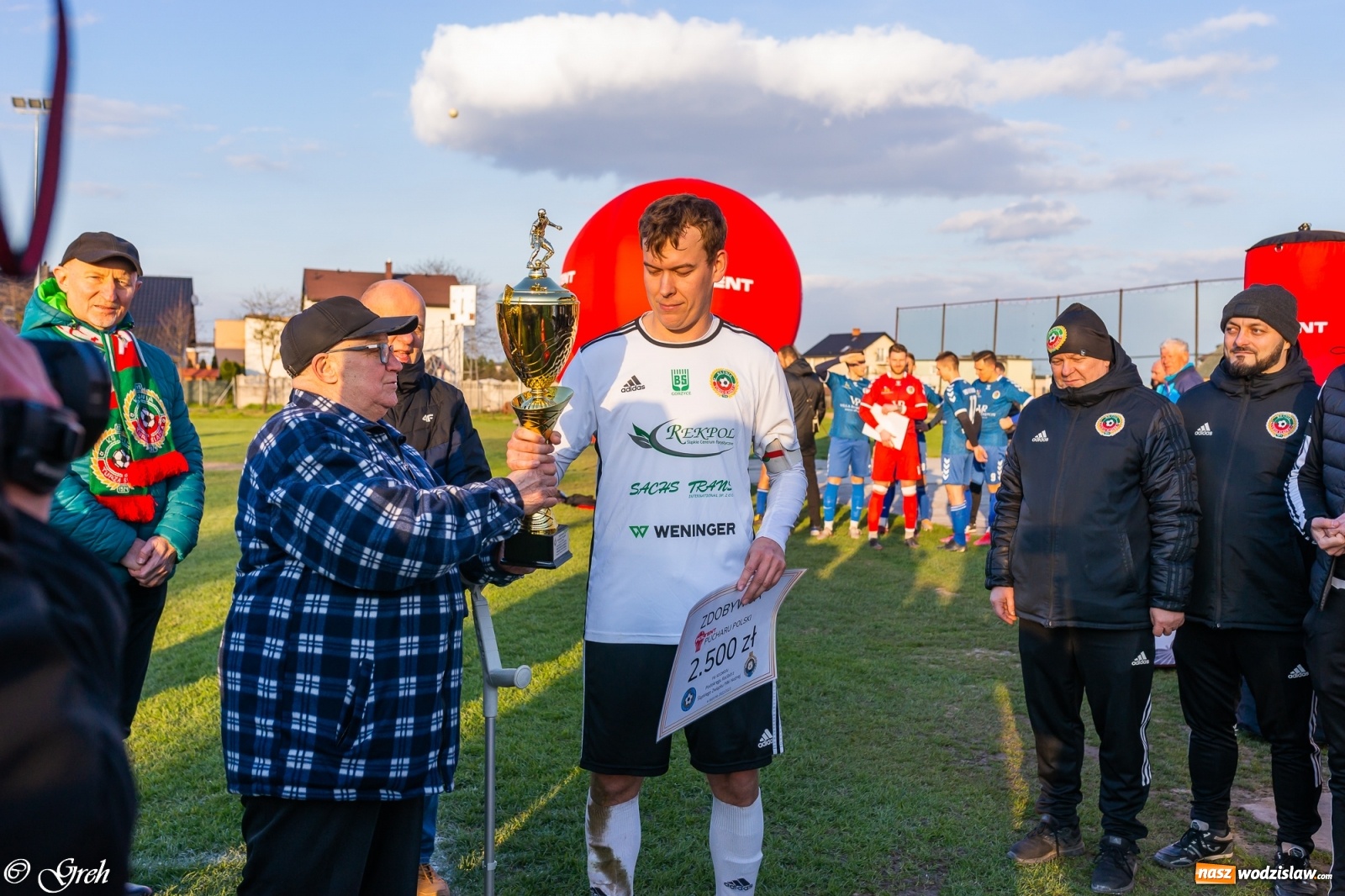 Zdjęcie w galerii na portalu naszwodzislaw.com: Walczyli póki starczyło sił. Unia Turza Śląska z trofeum [FOTO i WIDEO] wiadomości z regionu