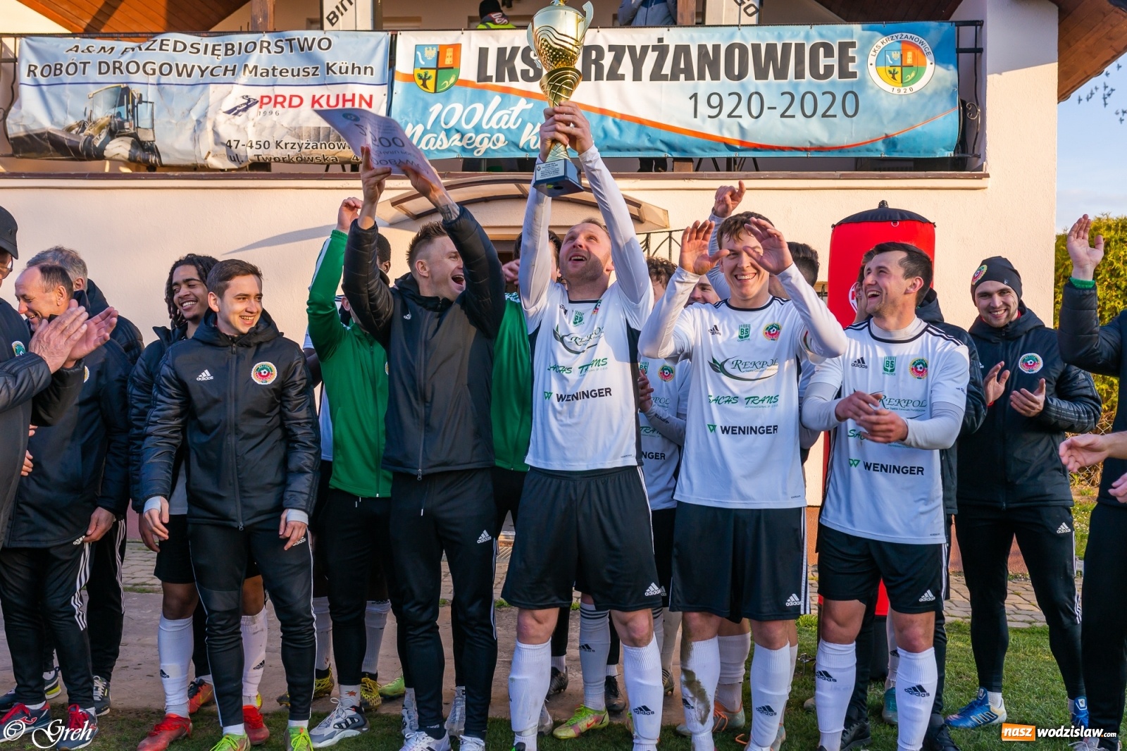 Zdjęcie w galerii na portalu naszwodzislaw.com: Walczyli póki starczyło sił. Unia Turza Śląska z trofeum [FOTO i WIDEO] wiadomości z regionu