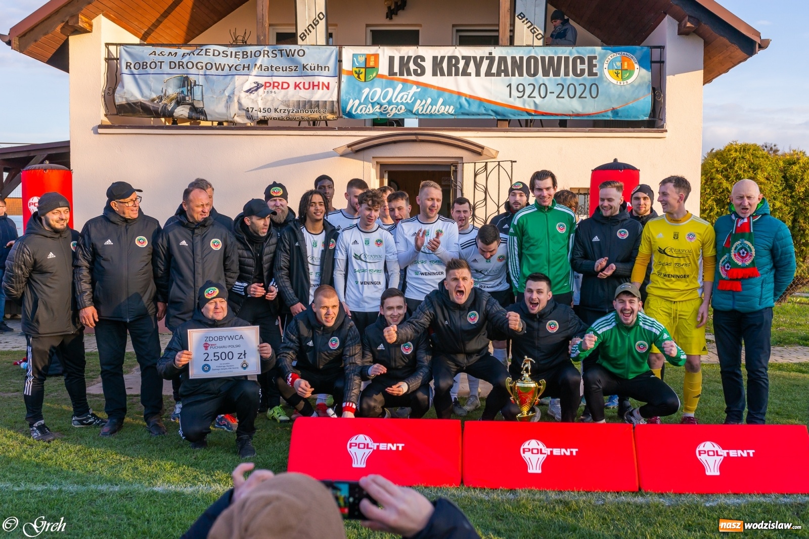 Zdjęcie w galerii na portalu naszwodzislaw.com: Walczyli póki starczyło sił. Unia Turza Śląska z trofeum [FOTO i WIDEO] wiadomości z regionu