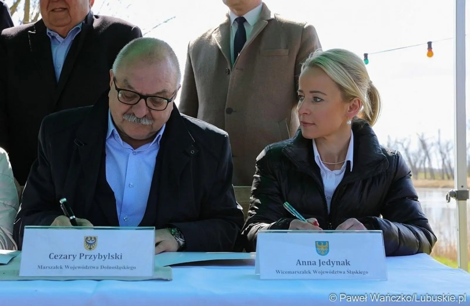 Zdjęcie w galerii na portalu naszwodzislaw.com: Plan ratunkowy dla Odry - podpisano porozumienie wiadomości z regionu