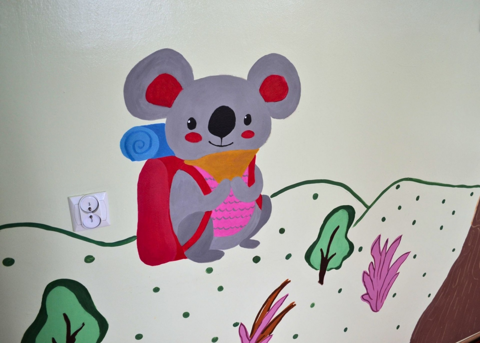 Zdjęcie w galerii na portalu naszwodzislaw.com: Uczniowie zmalowali małym pacjentom wielką niespodziankę wiadomości z regionu