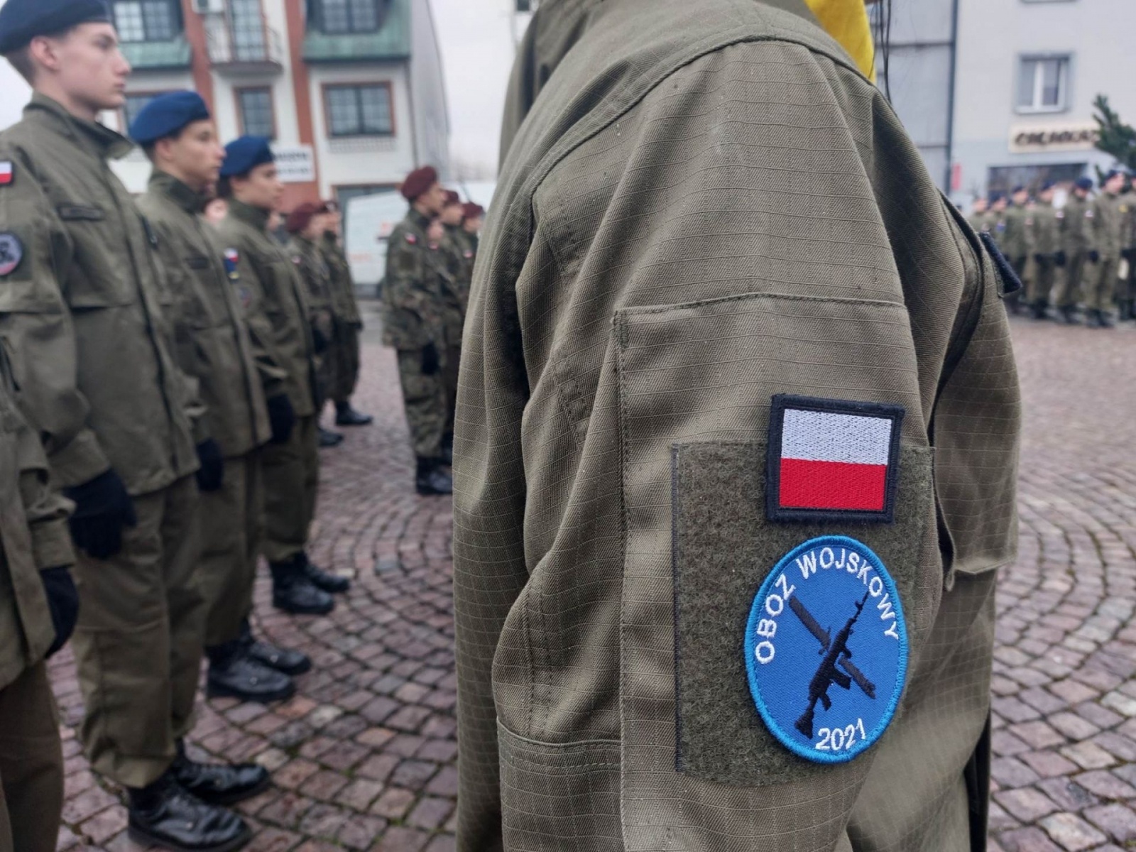 Zdjęcie w galerii na portalu naszwodzislaw.com: Kadeci ze szkoły w Rydułtowach ślubowali wiadomości z regionu