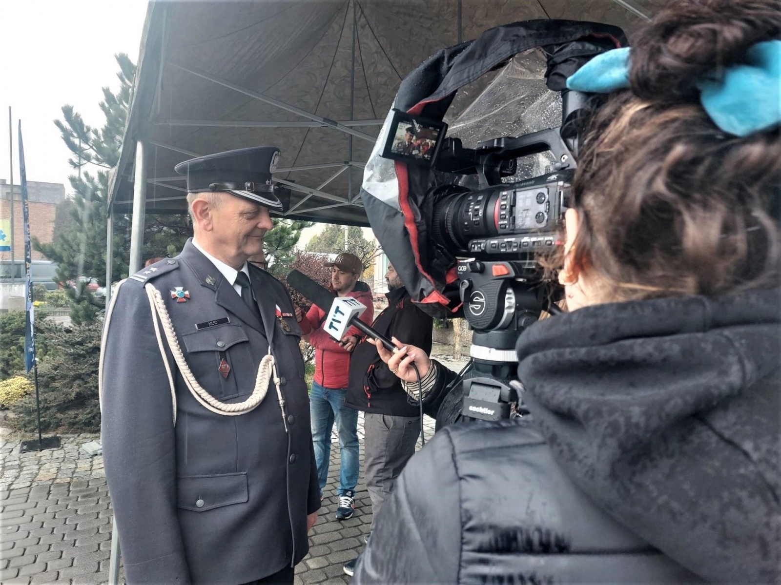 Zdjęcie w galerii na portalu naszwodzislaw.com: Kadeci ze szkoły w Rydułtowach ślubowali wiadomości z regionu