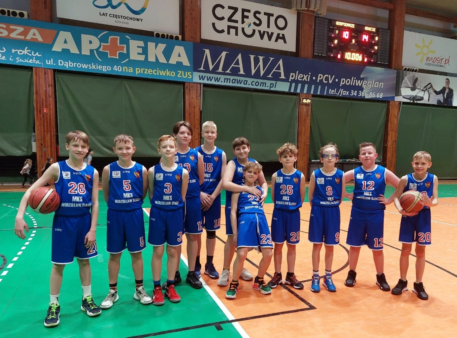 Zdjęcie w galerii na portalu naszwodzislaw.com: Żacy MKS Wodzisław Śląski na U12M w ramach Mistrzostw Śląska wiadomości z regionu