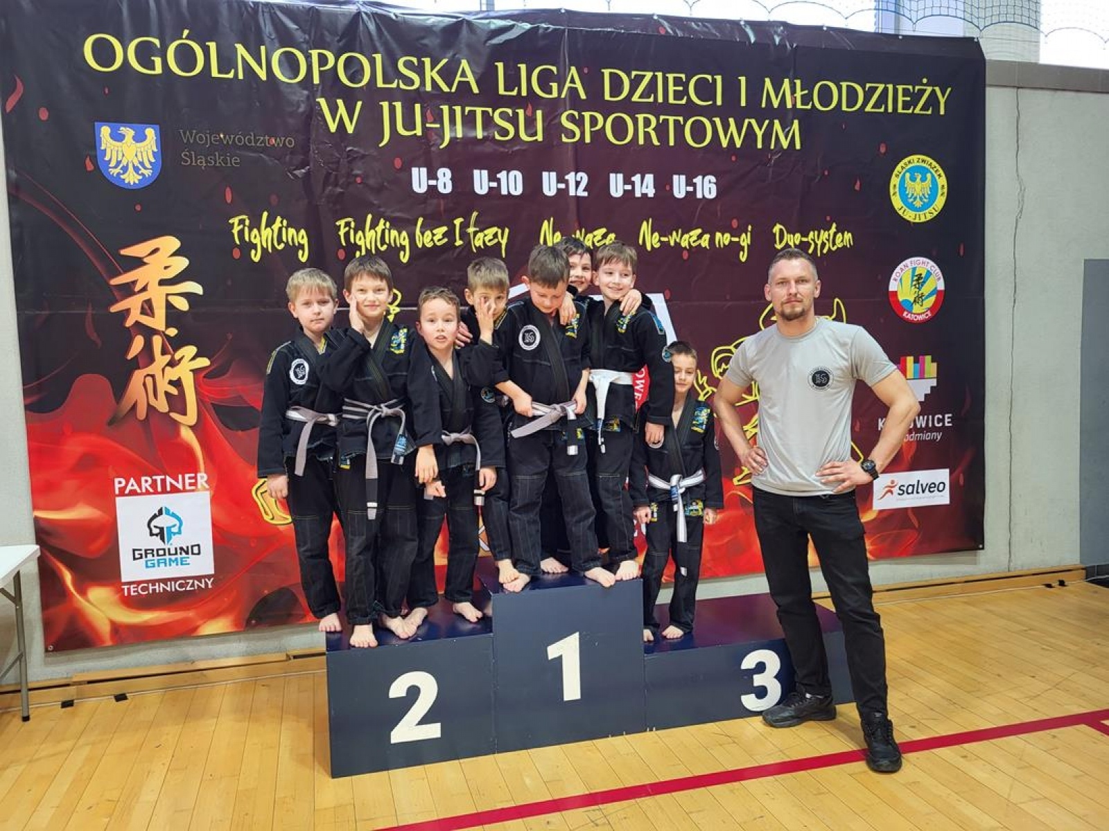 Zdjęcie w galerii na portalu naszwodzislaw.com: Zawodnicy KS Stein Academy z medalami ligi ju-jitsu wiadomości z regionu