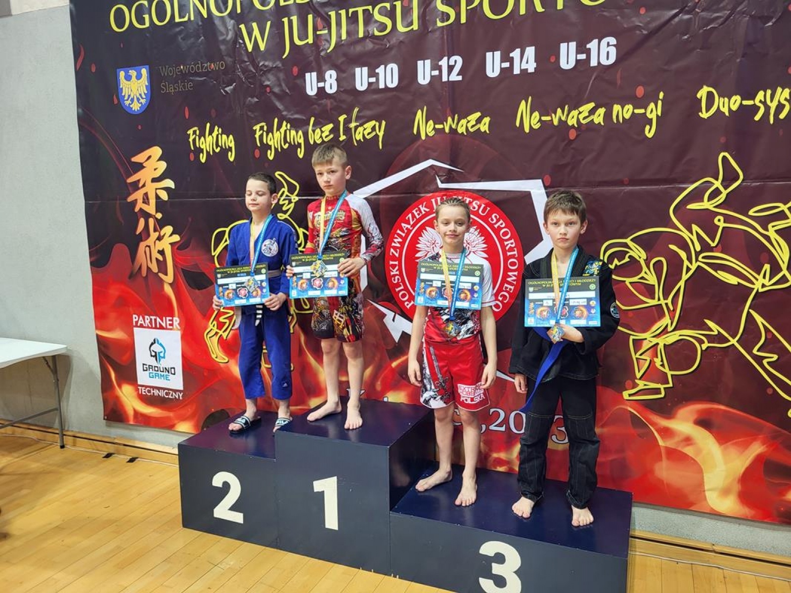 Zdjęcie w galerii na portalu naszwodzislaw.com: Zawodnicy KS Stein Academy z medalami ligi ju-jitsu wiadomości z regionu