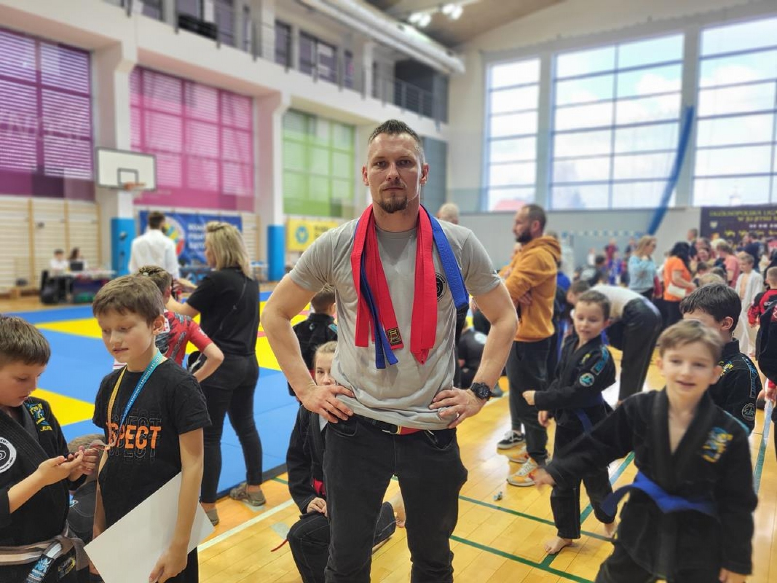 Zdjęcie w galerii na portalu naszwodzislaw.com: Zawodnicy KS Stein Academy z medalami ligi ju-jitsu wiadomości z regionu