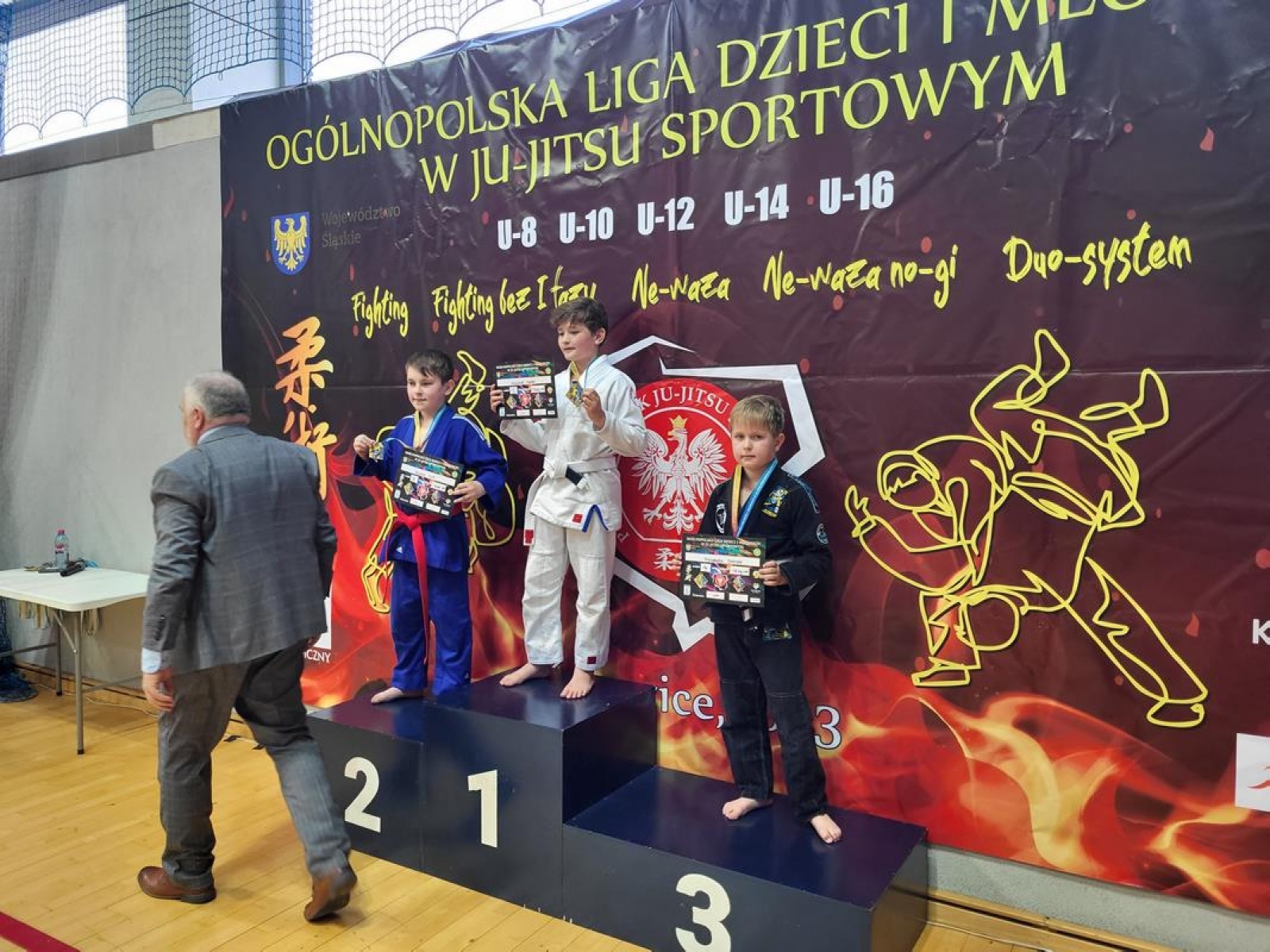 Zdjęcie w galerii na portalu naszwodzislaw.com: Zawodnicy KS Stein Academy z medalami ligi ju-jitsu wiadomości z regionu