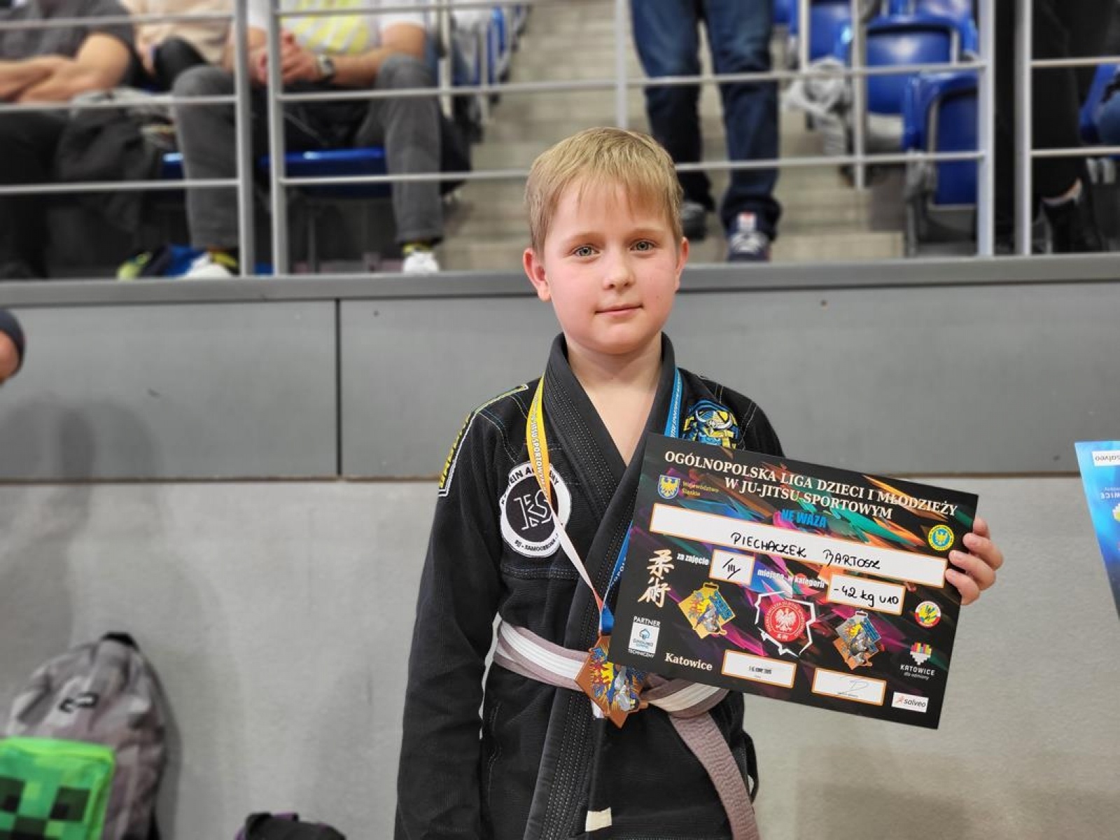 Zdjęcie w galerii na portalu naszwodzislaw.com: Zawodnicy KS Stein Academy z medalami ligi ju-jitsu wiadomości z regionu