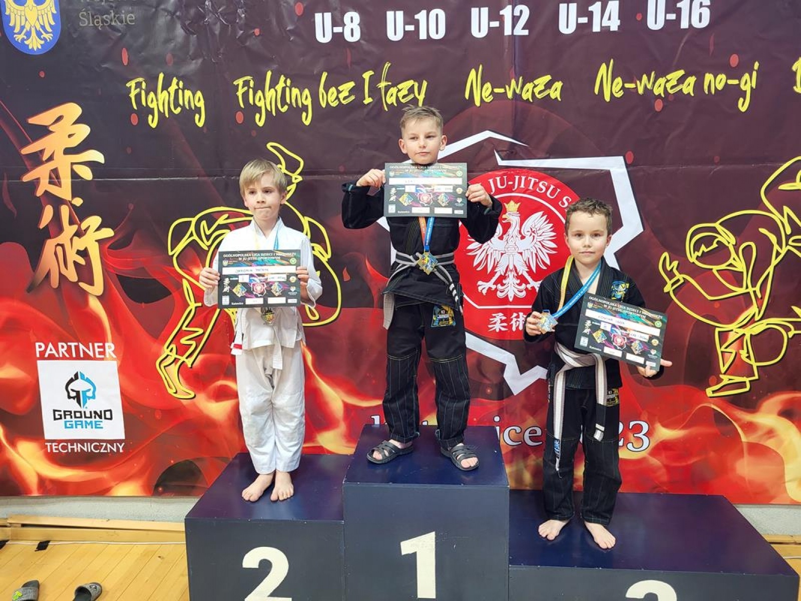 Zdjęcie w galerii na portalu naszwodzislaw.com: Zawodnicy KS Stein Academy z medalami ligi ju-jitsu wiadomości z regionu