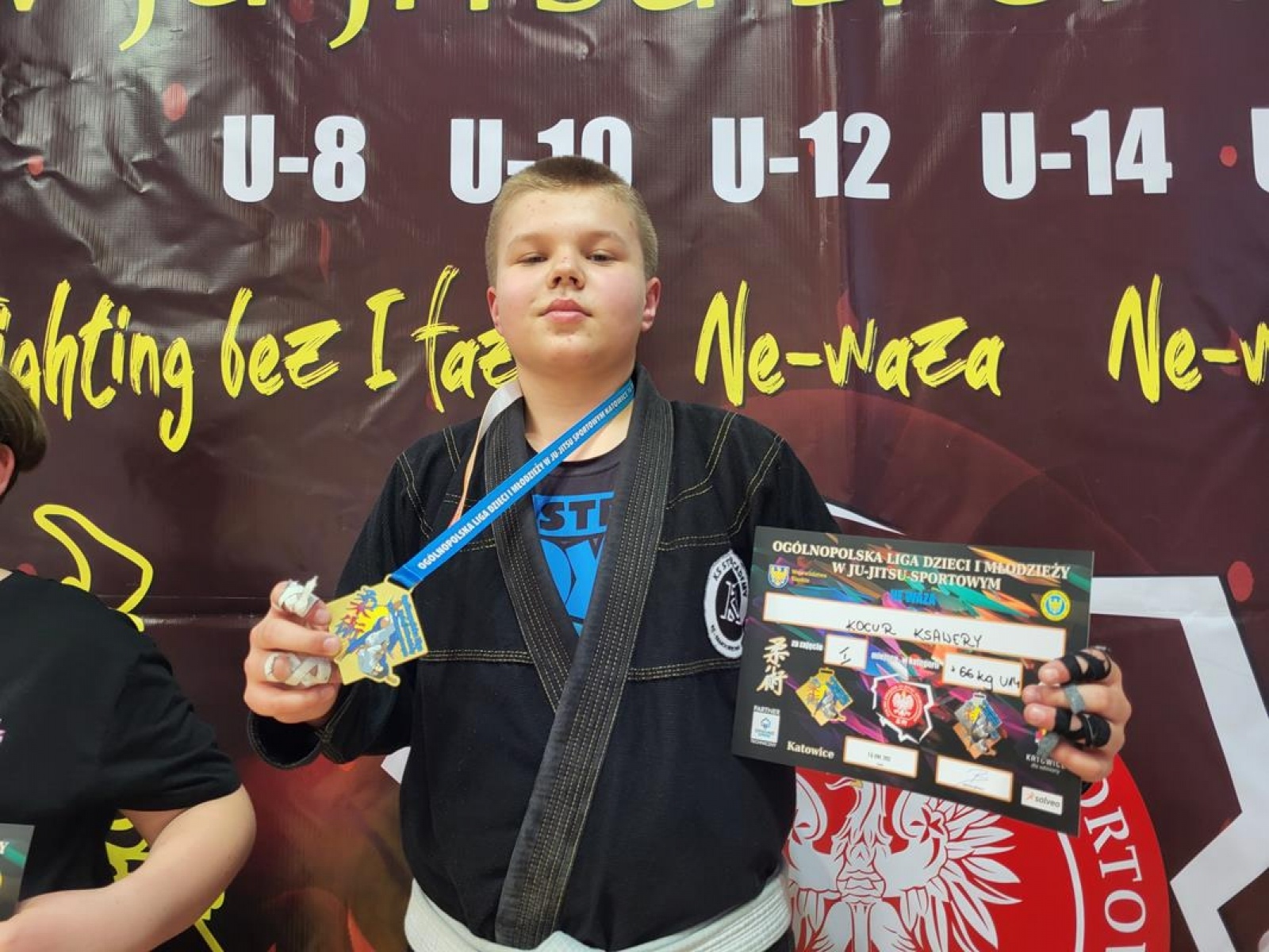 Zdjęcie w galerii na portalu naszwodzislaw.com: Zawodnicy KS Stein Academy z medalami ligi ju-jitsu wiadomości z regionu
