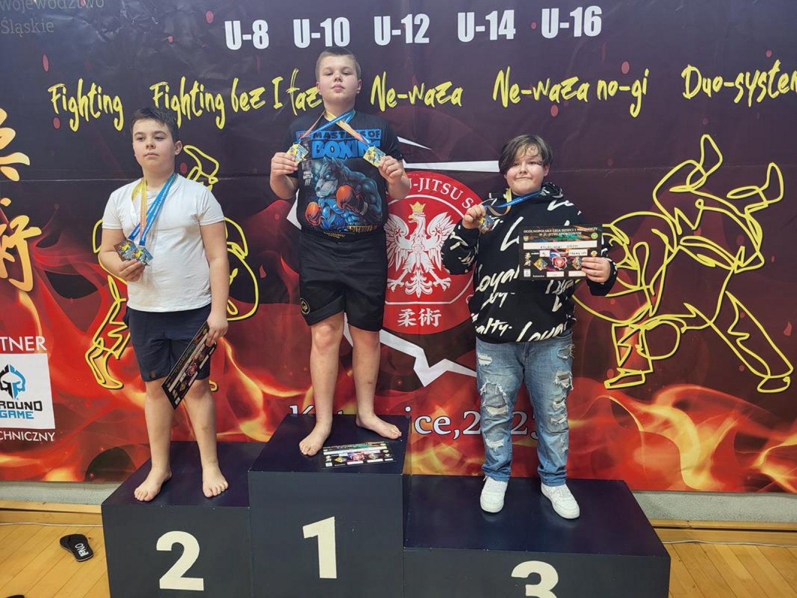 Zdjęcie w galerii na portalu naszwodzislaw.com: Zawodnicy KS Stein Academy z medalami ligi ju-jitsu wiadomości z regionu