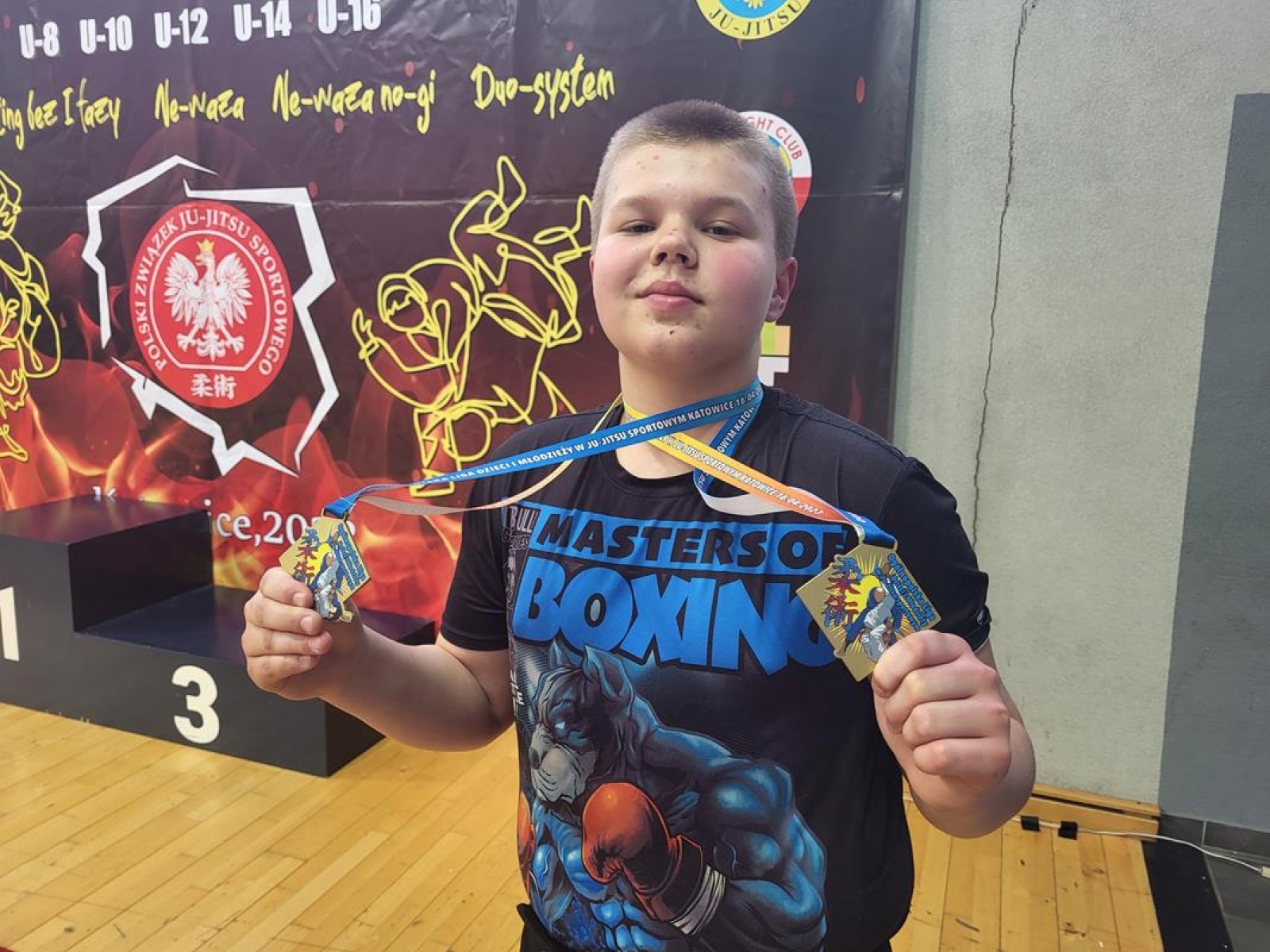 Zdjęcie w galerii na portalu naszwodzislaw.com: Zawodnicy KS Stein Academy z medalami ligi ju-jitsu wiadomości z regionu