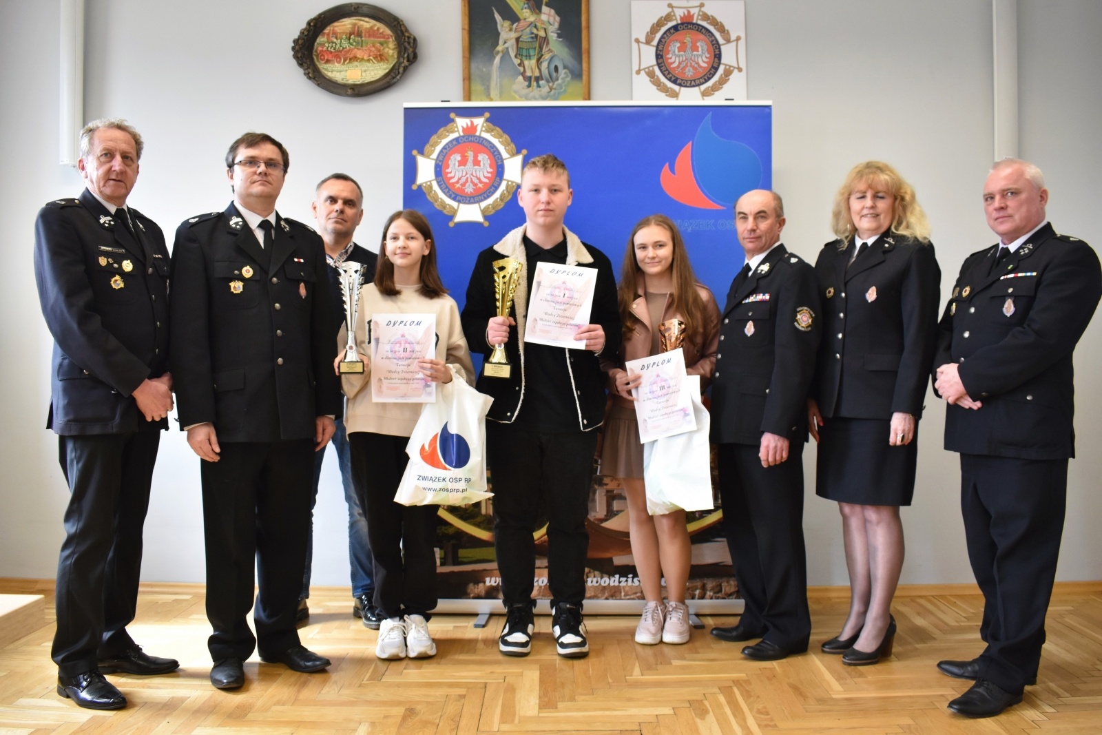 Zdjęcie w galerii na portalu naszwodzislaw.com: OSP Godów gościła uczestników powiatowego turnieju wiedzy pożarniczej wiadomości z regionu