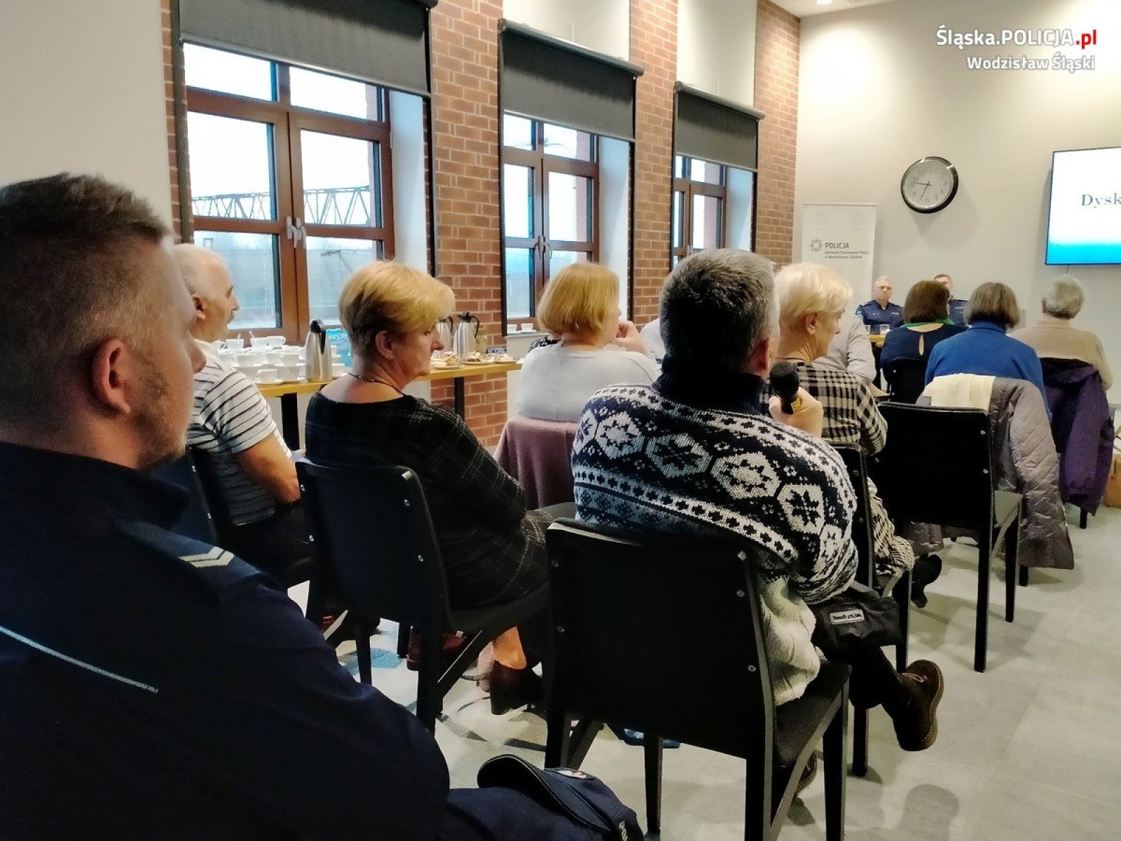 Zdjęcie w galerii na portalu naszwodzislaw.com: Debata społeczna z wodzisławską policją [FOTO] wiadomości z regionu