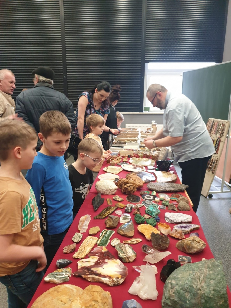 Zdjęcie w galerii na portalu naszwodzislaw.com: Dwa dni z geologiem w SP16 wiadomości z regionu