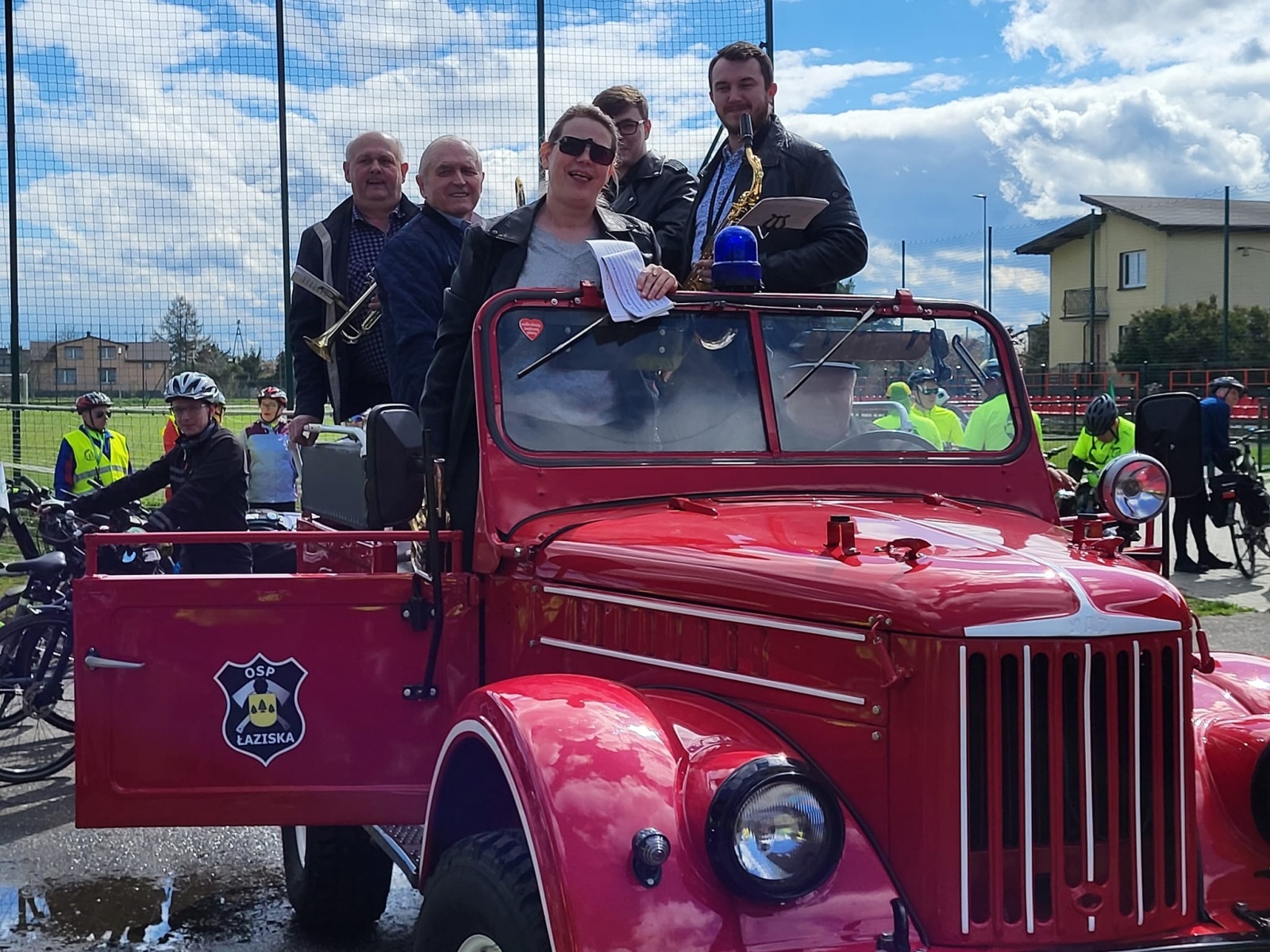 Zdjęcie w galerii na portalu naszwodzislaw.com: Godowskie Koło Turystyki Rowerowej obchodziło 15-lecie. Uczciło je rajdem wiadomości z regionu