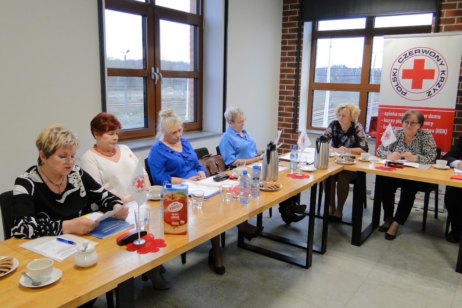 Zdjęcie w galerii na portalu naszwodzislaw.com: Rejonowy zjazd PCK w Wodzisławiu Śląskim wiadomości z regionu