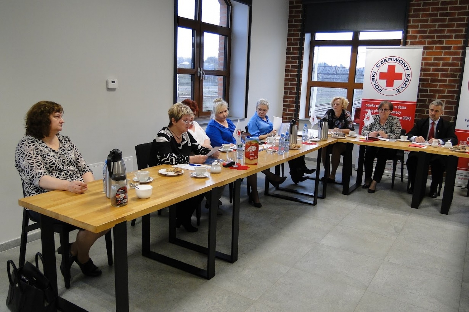 Zdjęcie w galerii na portalu naszwodzislaw.com: Rejonowy zjazd PCK w Wodzisławiu Śląskim wiadomości z regionu