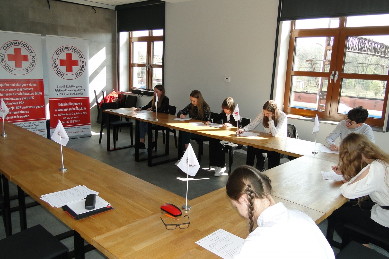 Zdjęcie w galerii na portalu naszwodzislaw.com: Olimpiada Zdrowia PCK w Wodzisławiu Śląskim [FOTO] wiadomości z regionu