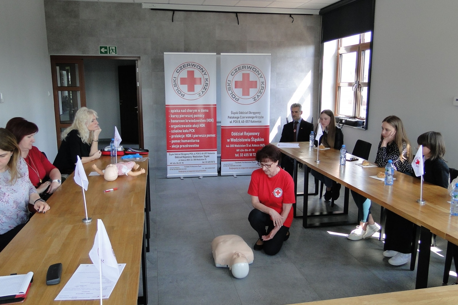 Zdjęcie w galerii na portalu naszwodzislaw.com: Olimpiada Zdrowia PCK w Wodzisławiu Śląskim [FOTO] wiadomości z regionu