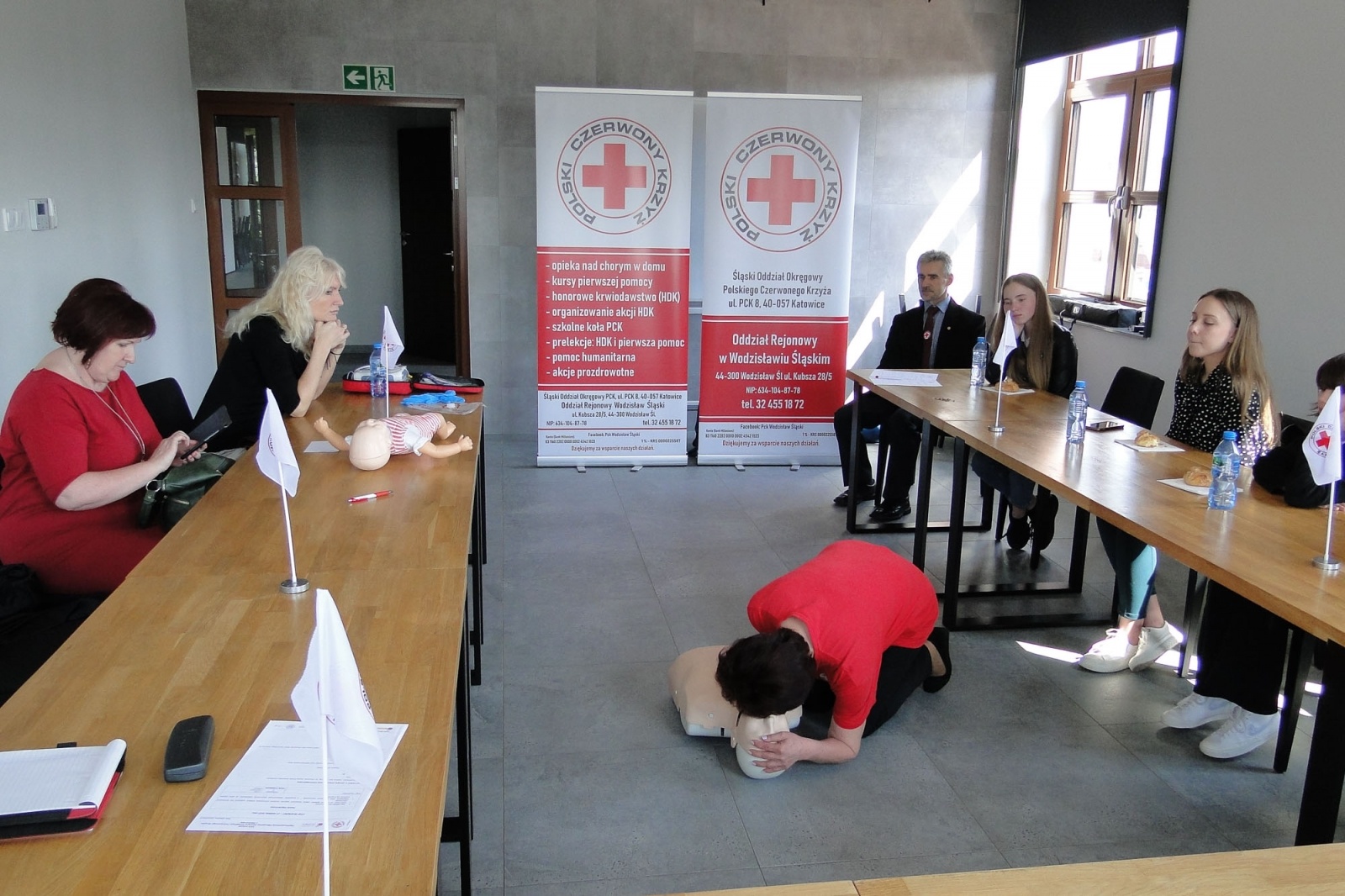 Zdjęcie w galerii na portalu naszwodzislaw.com: Olimpiada Zdrowia PCK w Wodzisławiu Śląskim [FOTO] wiadomości z regionu