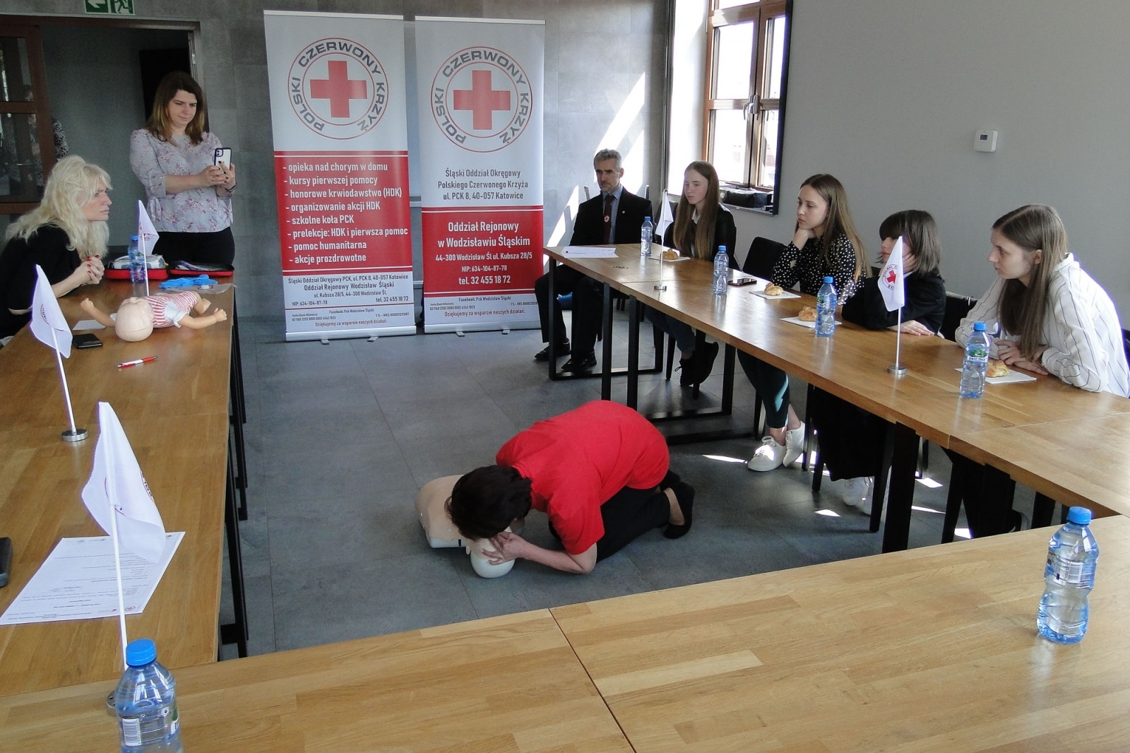 Zdjęcie w galerii na portalu naszwodzislaw.com: Olimpiada Zdrowia PCK w Wodzisławiu Śląskim [FOTO] wiadomości z regionu