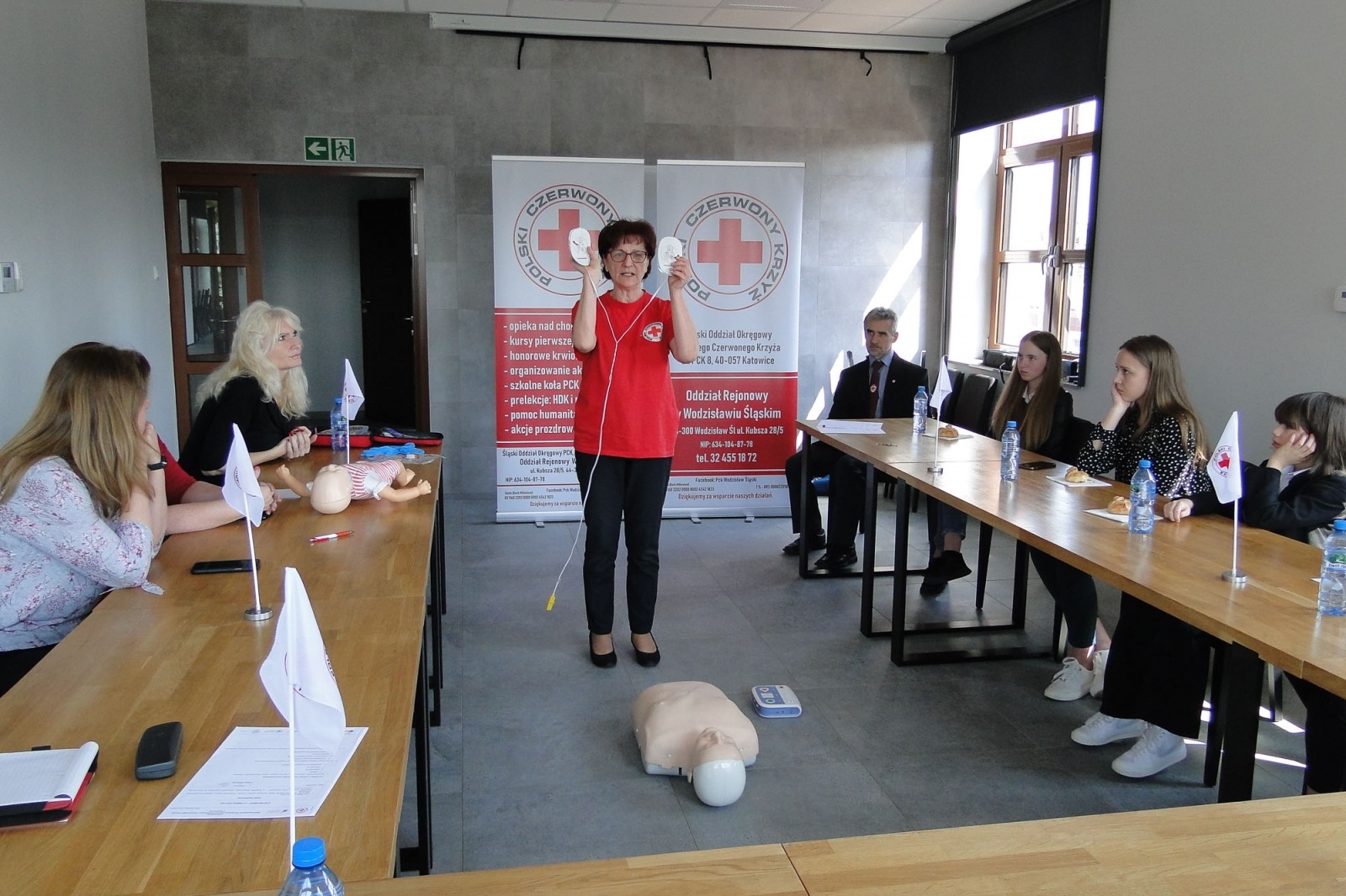 Zdjęcie w galerii na portalu naszwodzislaw.com: Olimpiada Zdrowia PCK w Wodzisławiu Śląskim [FOTO] wiadomości z regionu