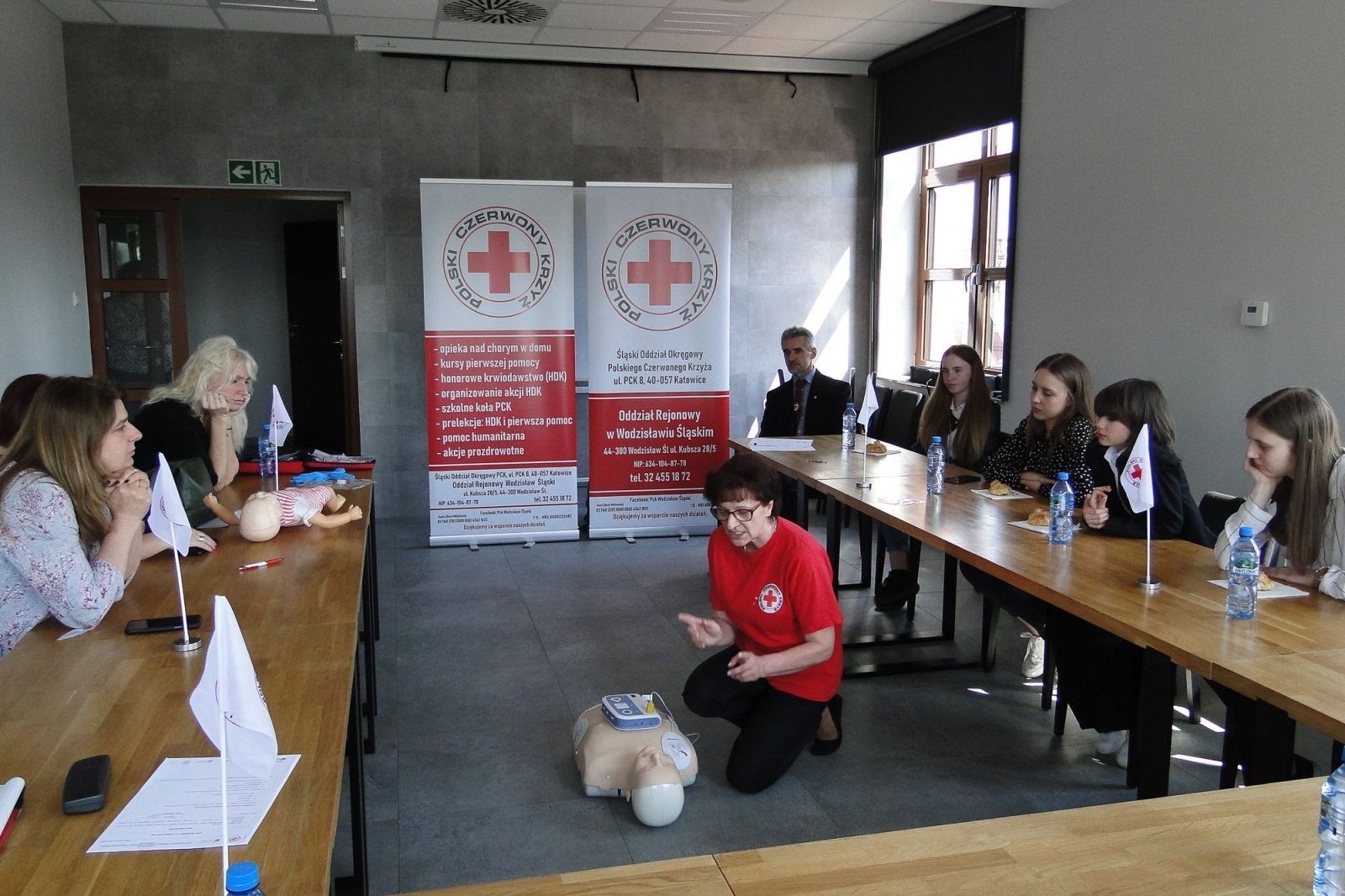 Zdjęcie w galerii na portalu naszwodzislaw.com: Olimpiada Zdrowia PCK w Wodzisławiu Śląskim [FOTO] wiadomości z regionu