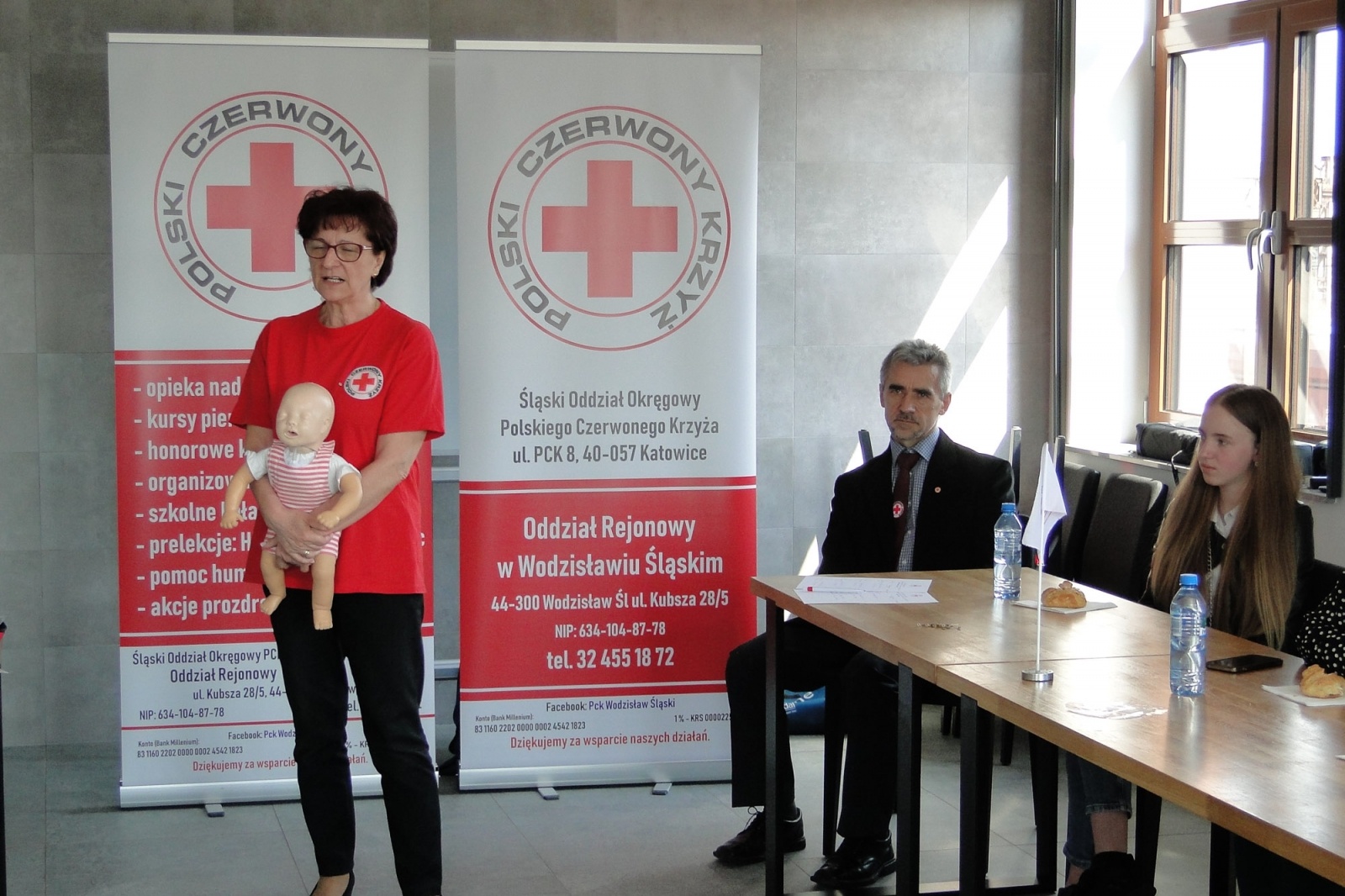 Zdjęcie w galerii na portalu naszwodzislaw.com: Olimpiada Zdrowia PCK w Wodzisławiu Śląskim [FOTO] wiadomości z regionu