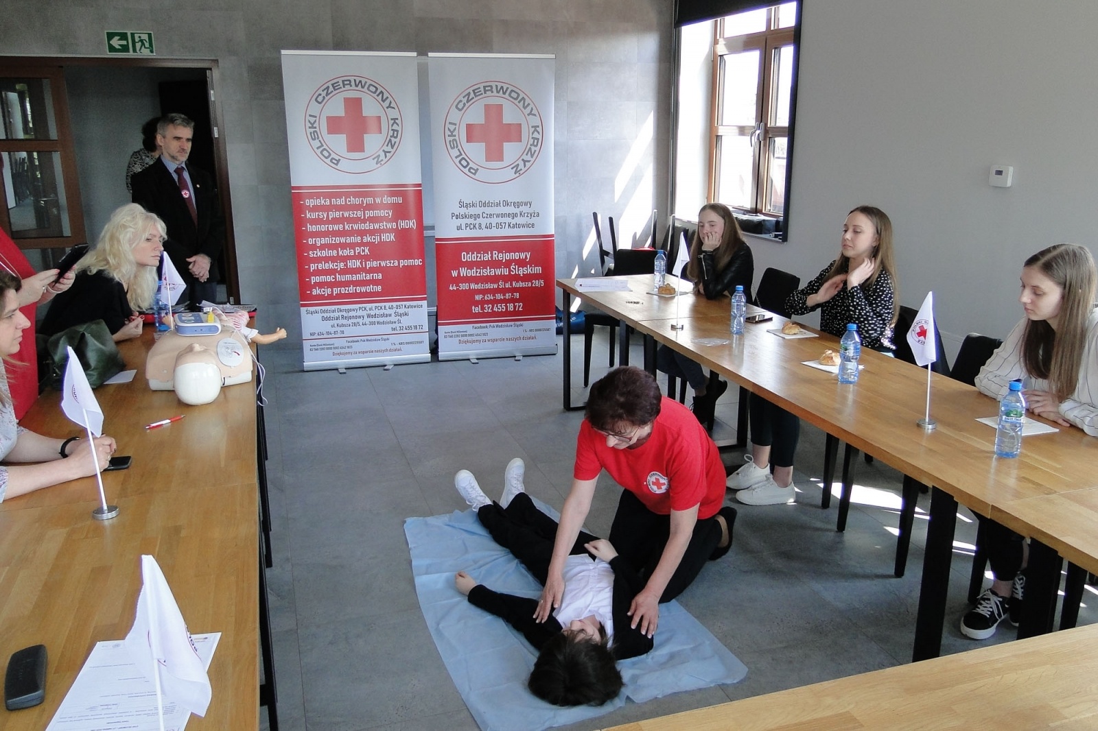 Zdjęcie w galerii na portalu naszwodzislaw.com: Olimpiada Zdrowia PCK w Wodzisławiu Śląskim [FOTO] wiadomości z regionu