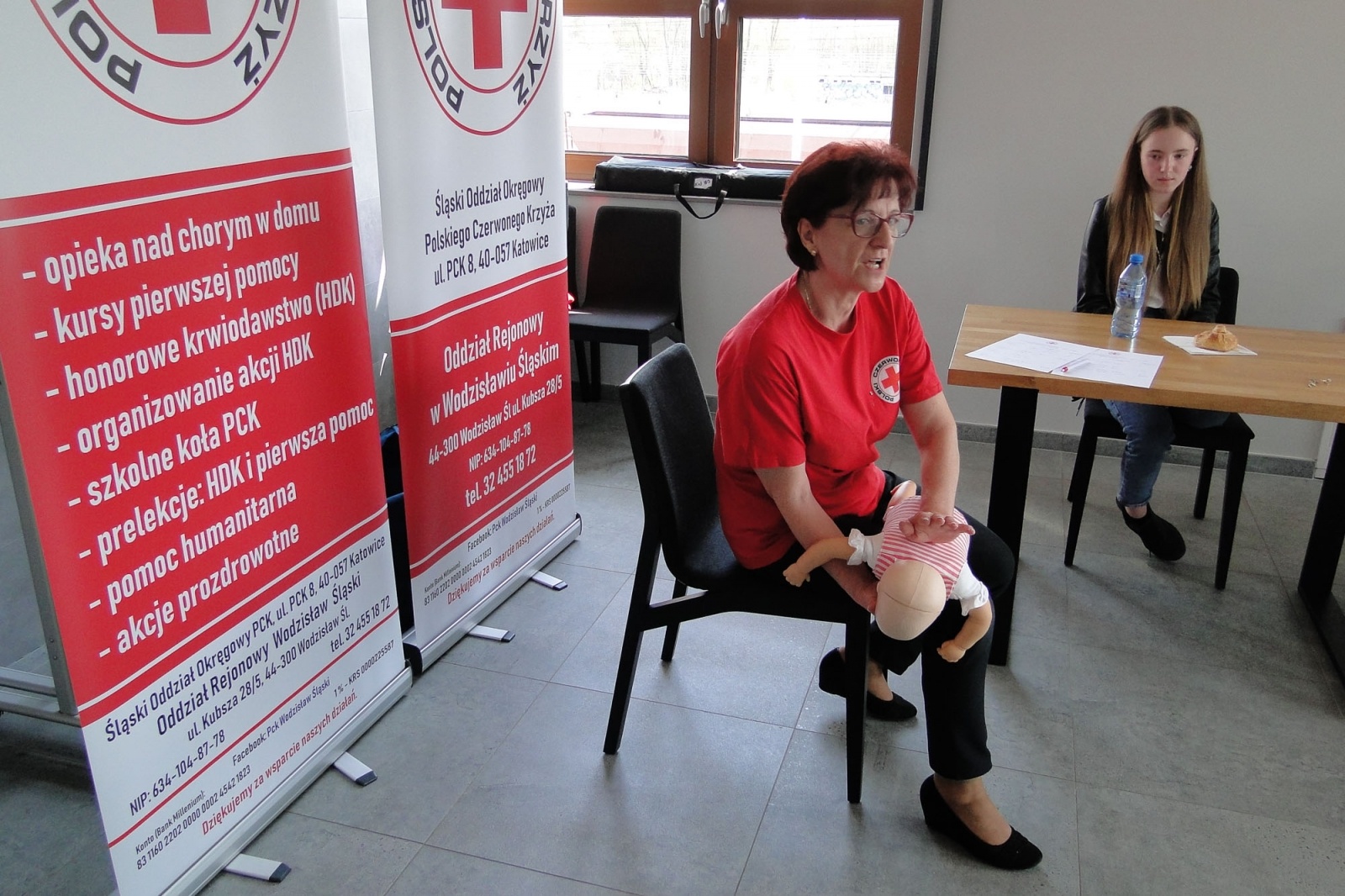 Zdjęcie w galerii na portalu naszwodzislaw.com: Olimpiada Zdrowia PCK w Wodzisławiu Śląskim [FOTO] wiadomości z regionu