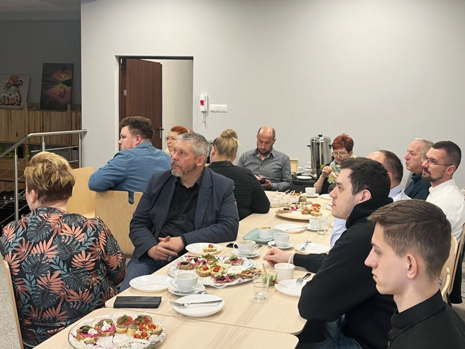 Zdjęcie w galerii na portalu naszwodzislaw.com: Sławomir Głomski gościem Śniadania Biznesowego w Rydułtowach wiadomości z regionu