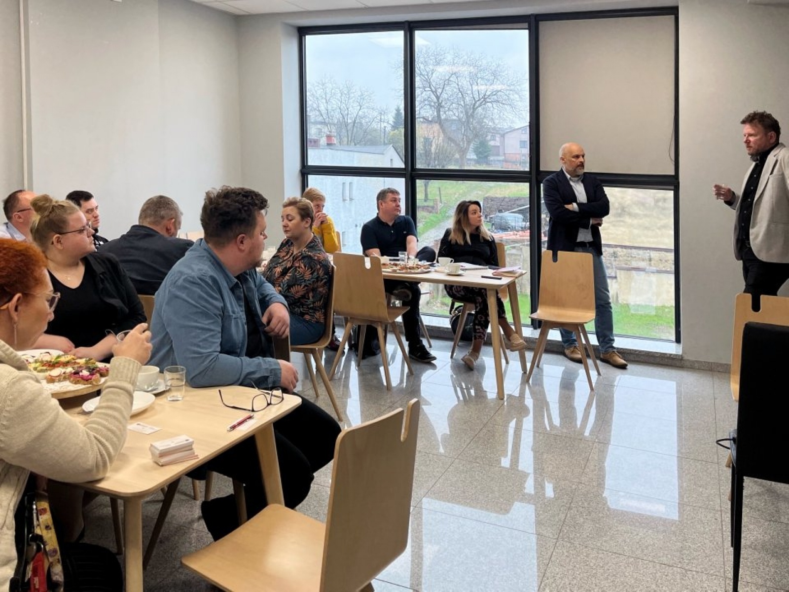 Zdjęcie w galerii na portalu naszwodzislaw.com: Sławomir Głomski gościem Śniadania Biznesowego w Rydułtowach wiadomości z regionu