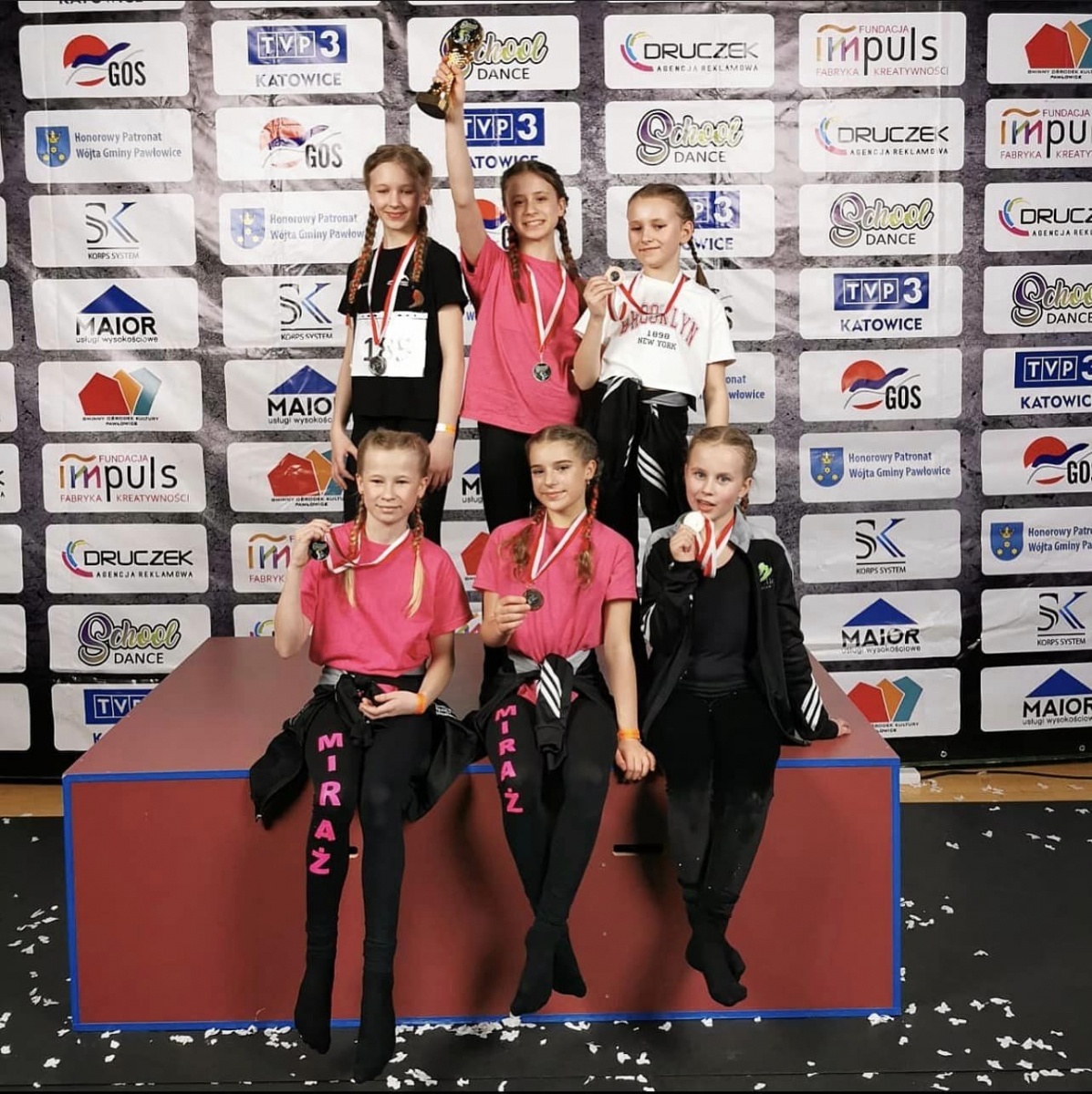 Zdjęcie w galerii na portalu naszwodzislaw.com: SPIN i Miraż z WCK nagrodzone na zawodach tanecznych w Pawłowicach wiadomości z regionu